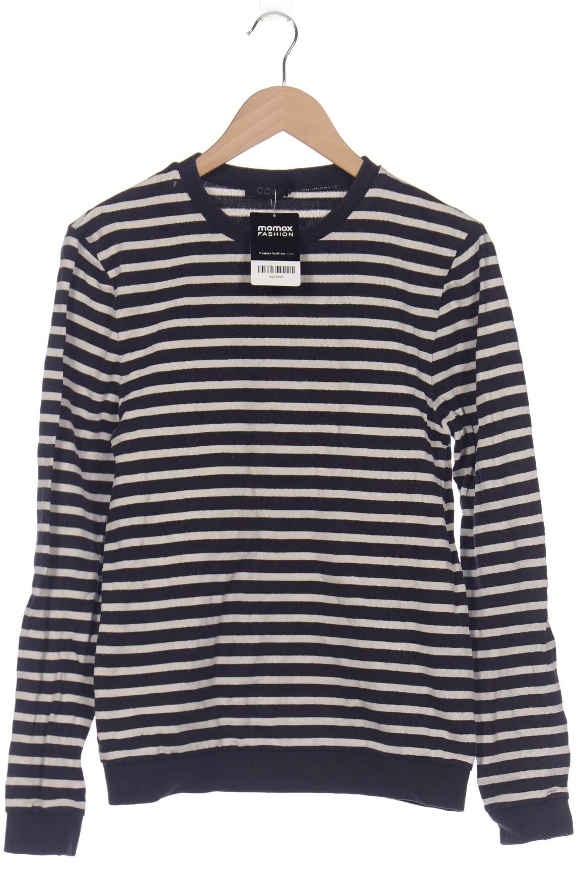 

COS Herren Sweatshirt, marineblau, Gr. 46