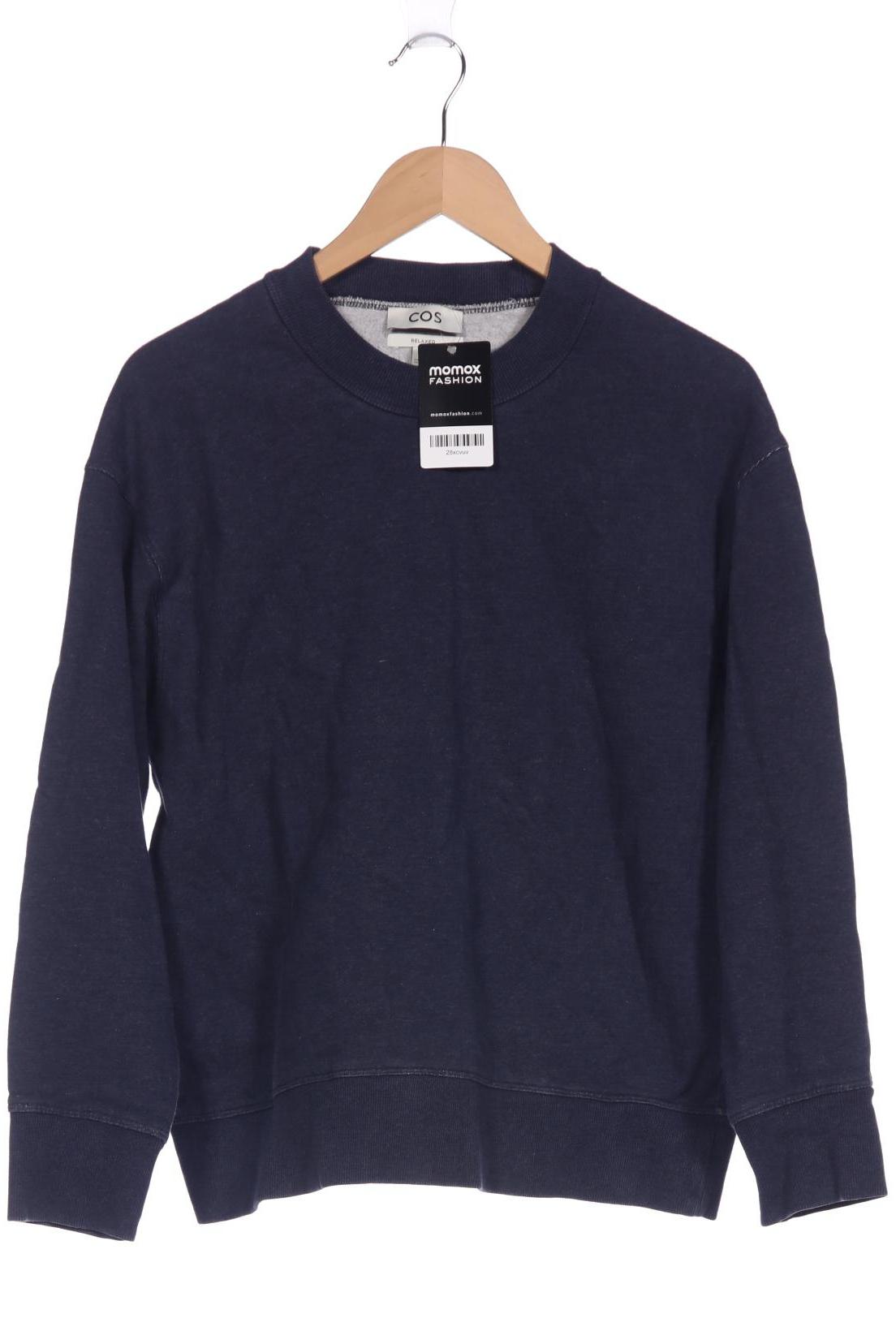 

COS Herren Sweatshirt, marineblau, Gr. 48