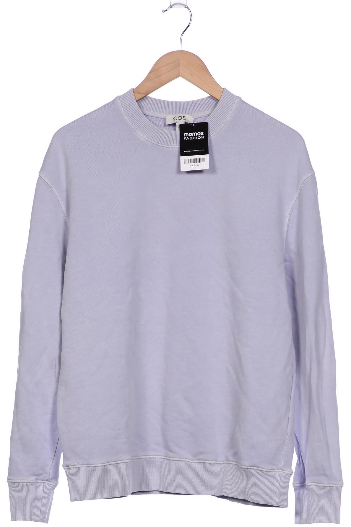 

COS Herren Sweatshirt, flieder, Gr. 48