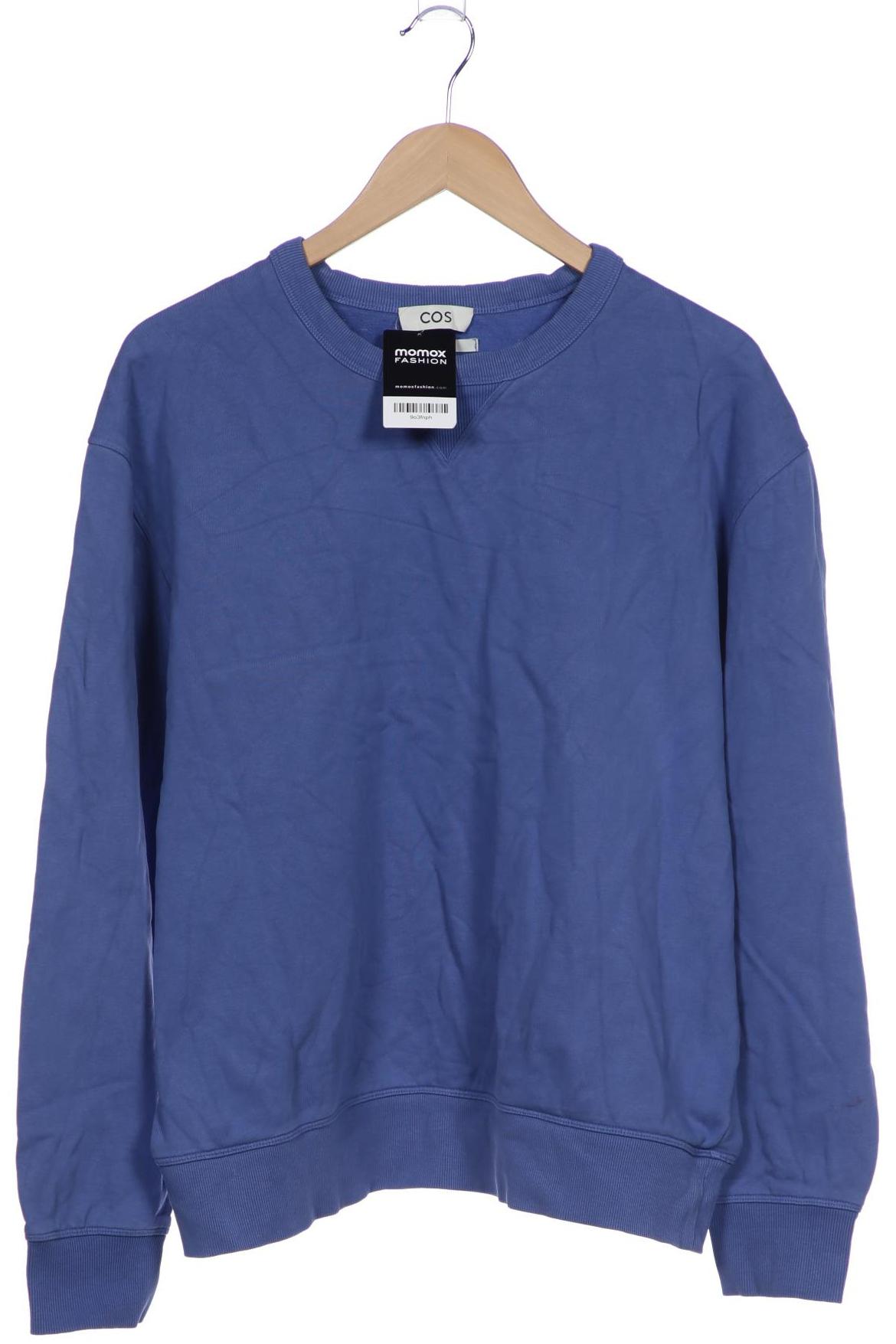 

COS Herren Sweatshirt, blau, Gr. 52