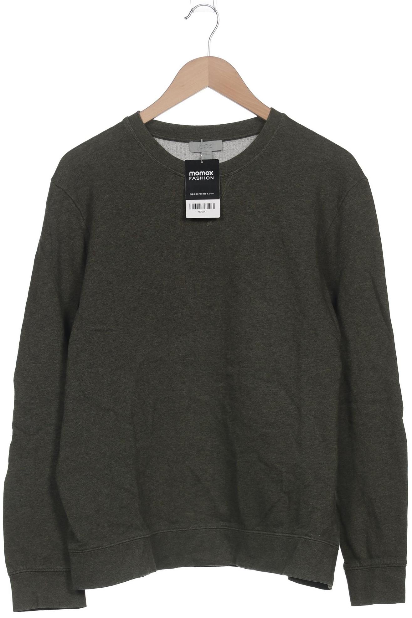 

COS Herren Sweatshirt, grün, Gr. 54