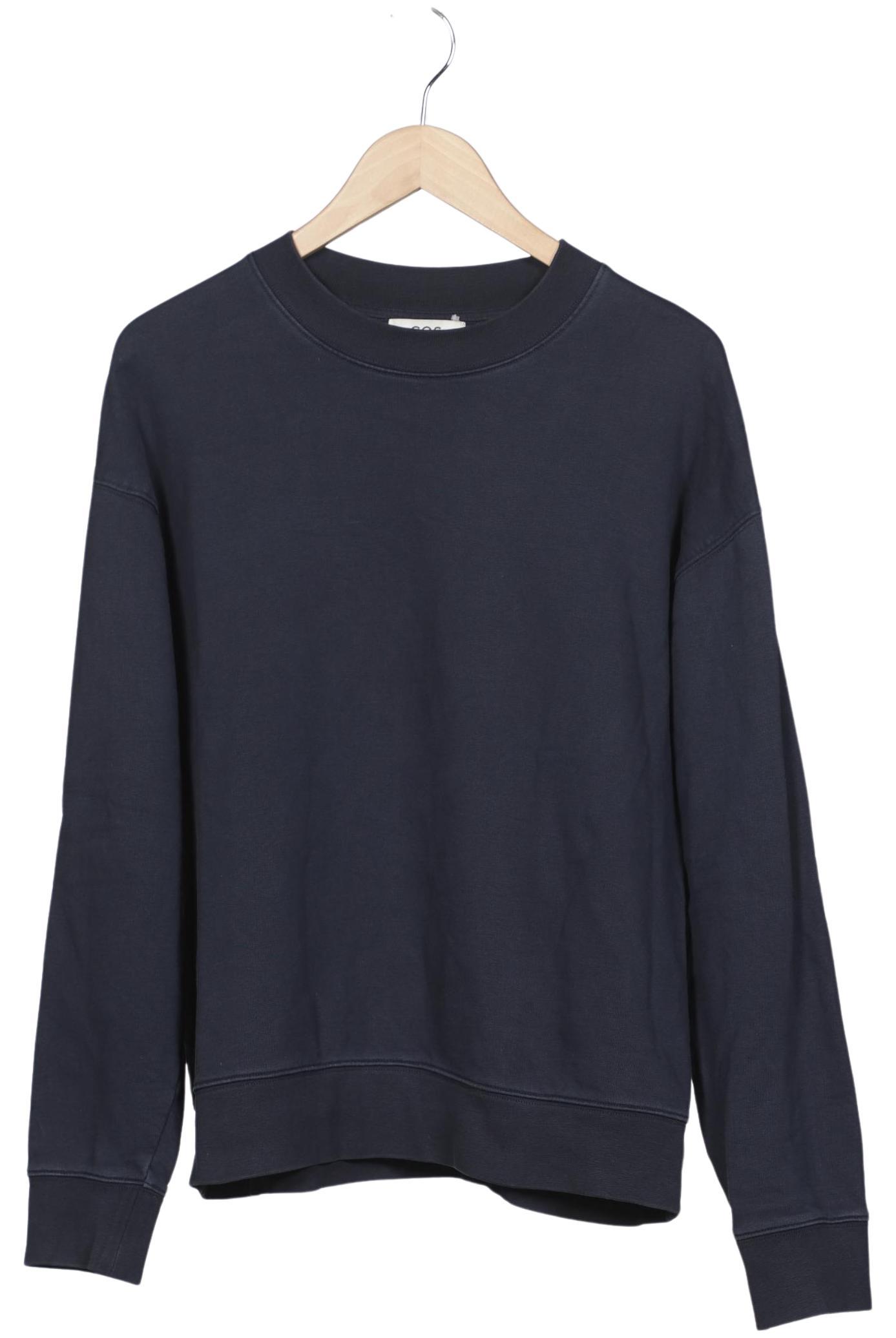 

COS Herren Sweatshirt, marineblau, Gr. 48