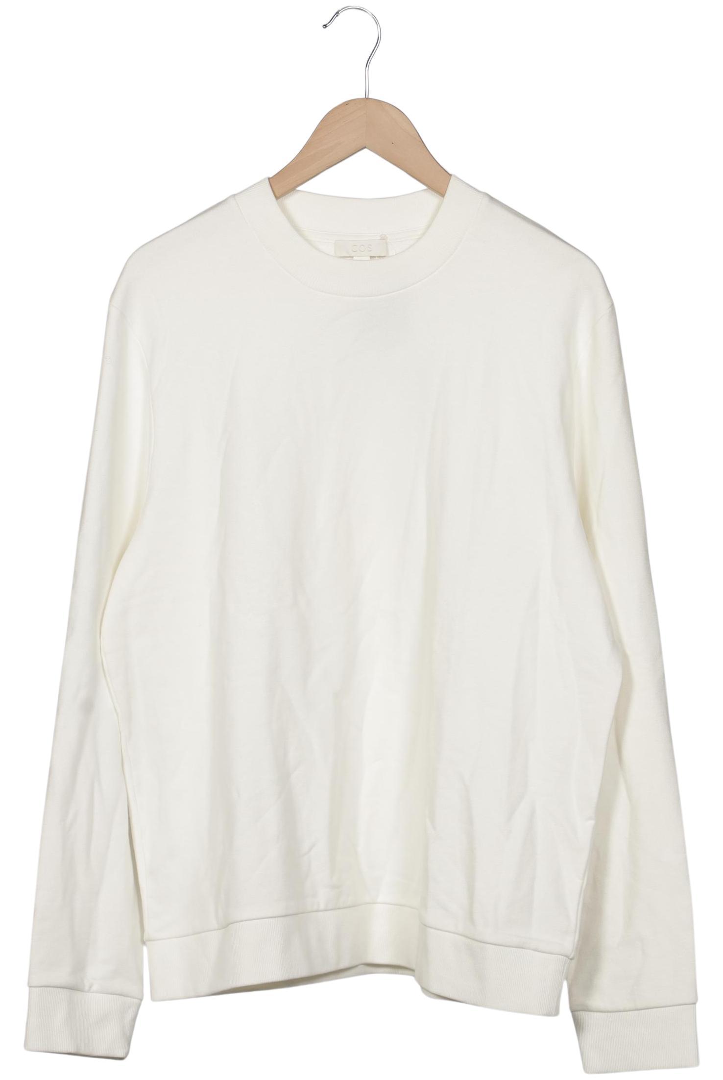 

COS Herren Sweatshirt, cremeweiß, Gr. 54