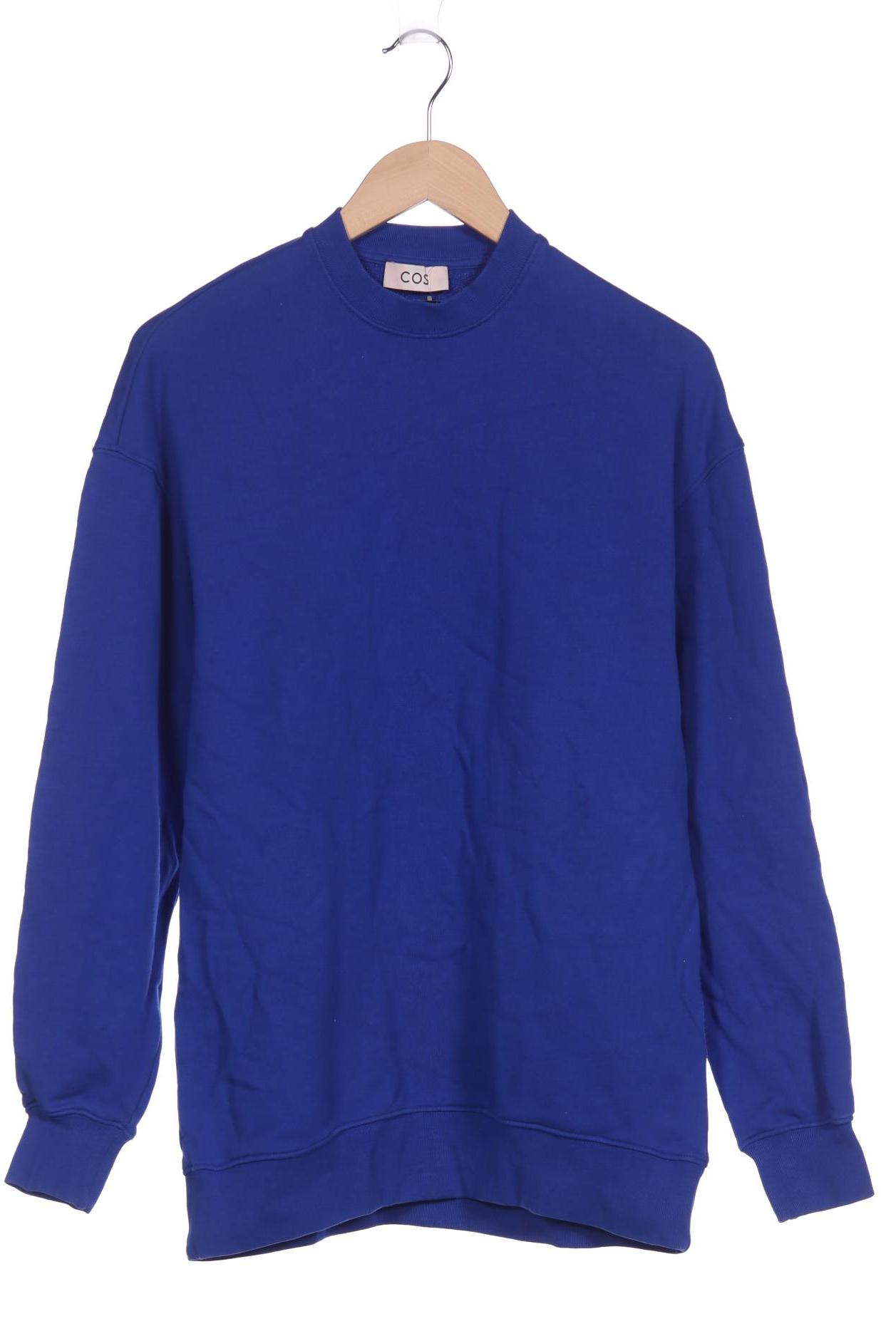 

COS Herren Sweatshirt, blau, Gr. 44