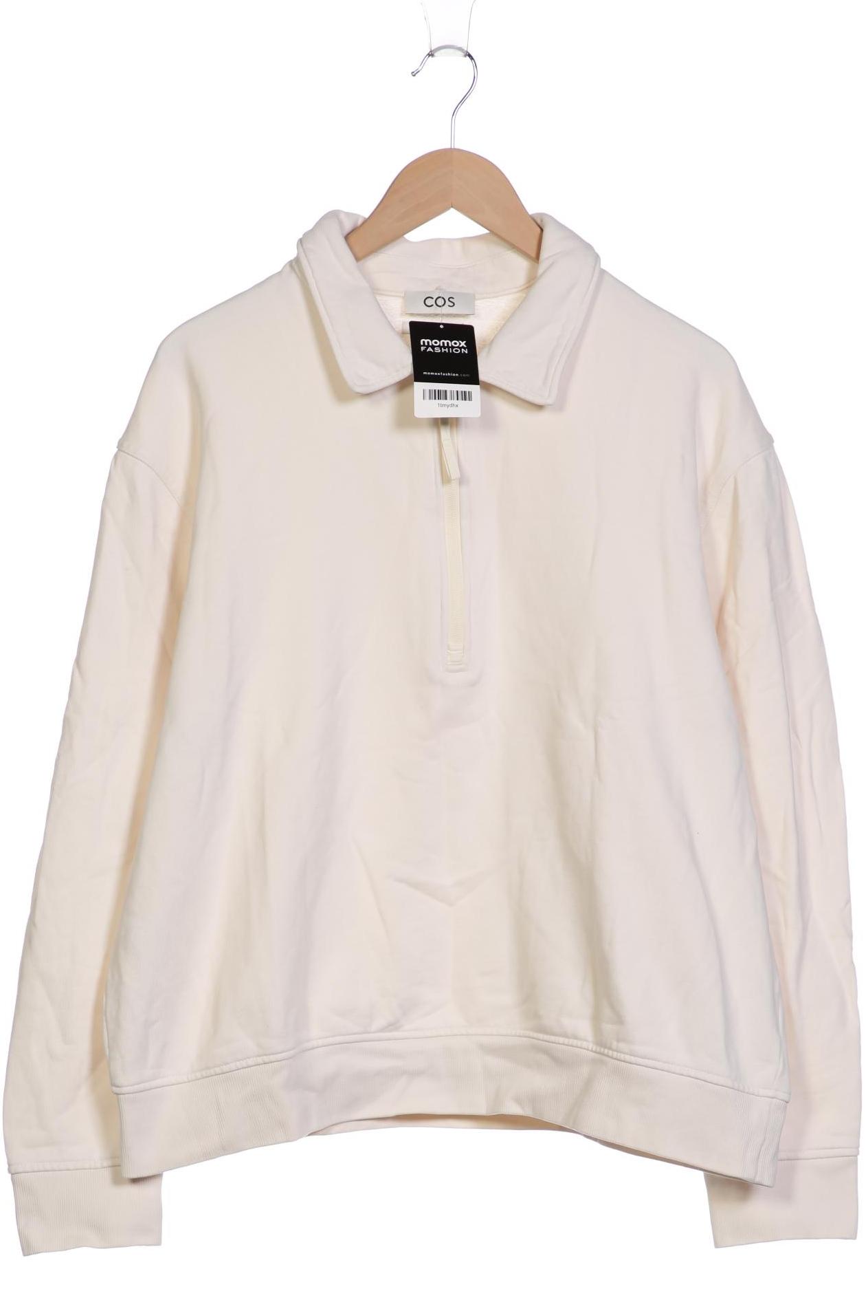 

COS Herren Sweatshirt, cremeweiß, Gr. 54