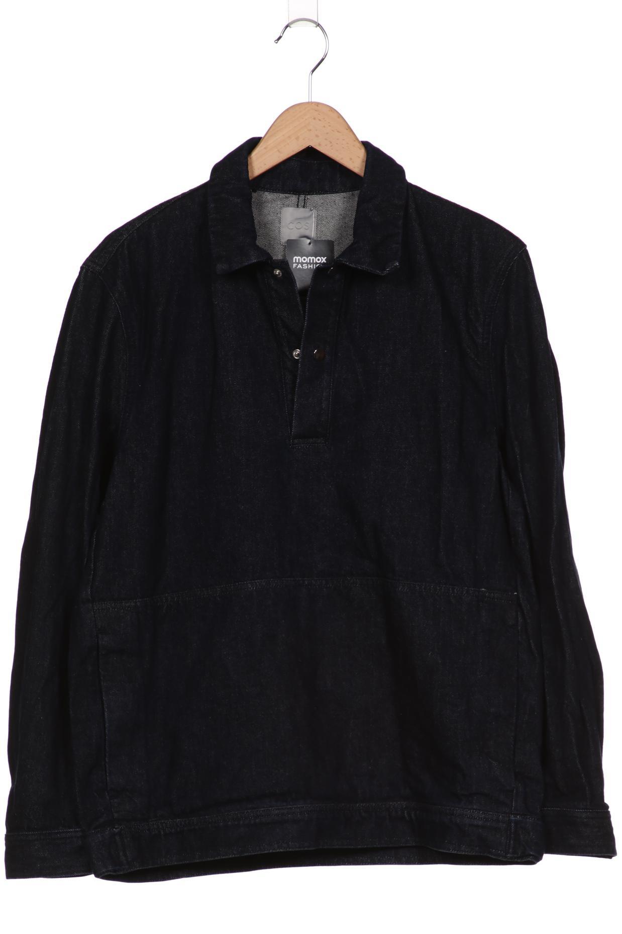 

COS Herren Sweatshirt, marineblau, Gr. 46
