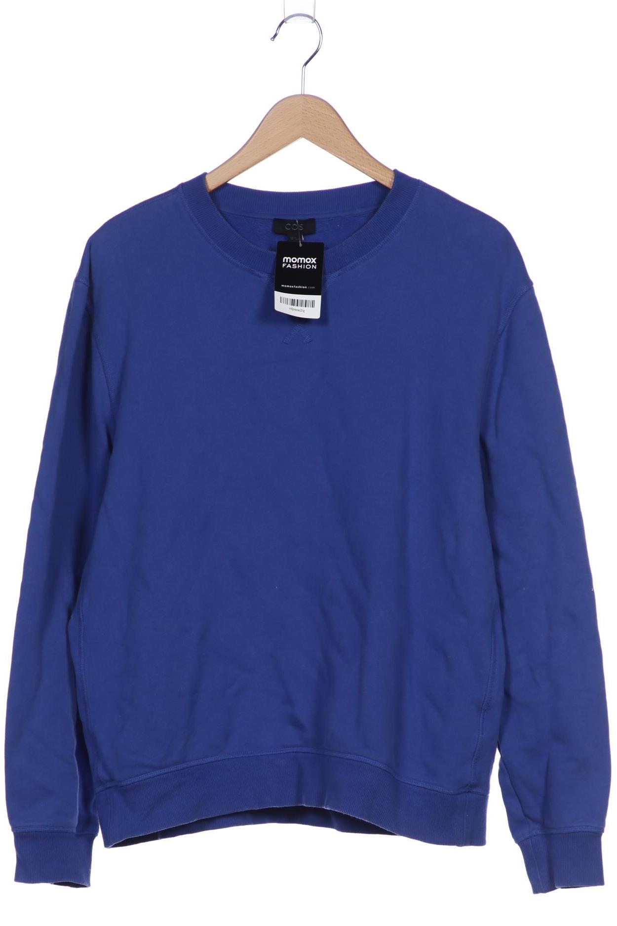 

COS Herren Sweatshirt, blau, Gr. 48