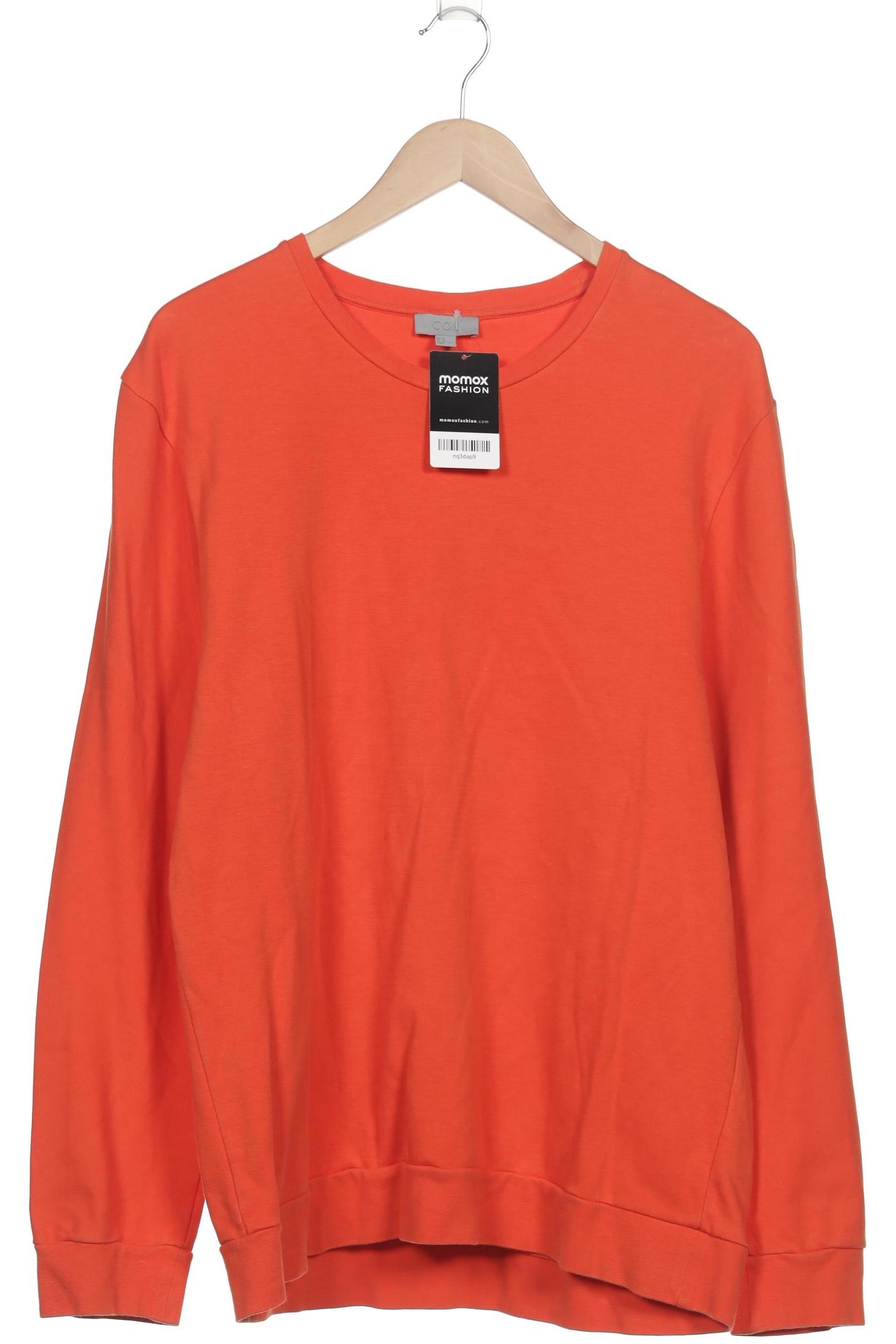 

COS Herren Sweatshirt, orange, Gr. 54