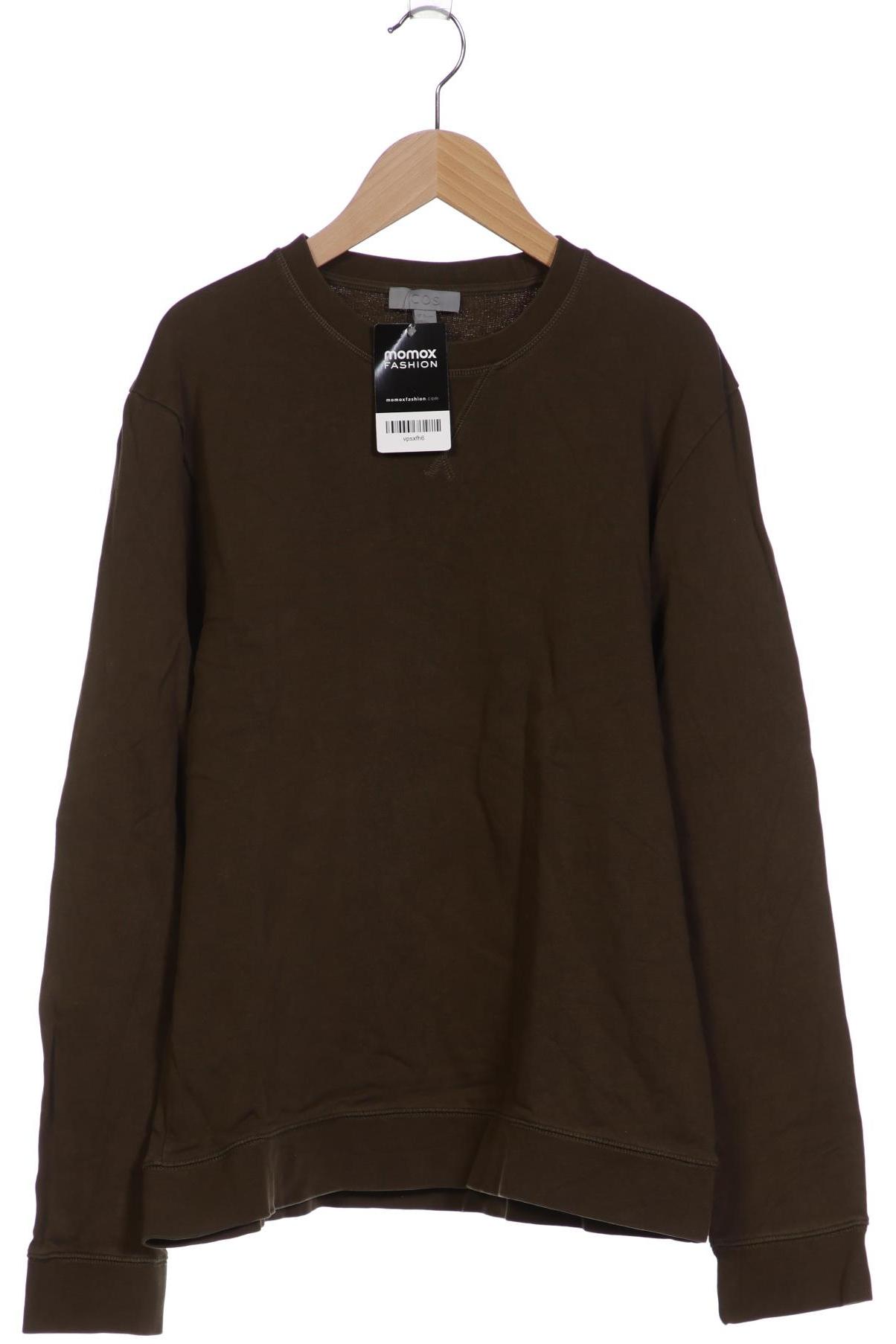 

COS Herren Sweatshirt, grün, Gr. 48