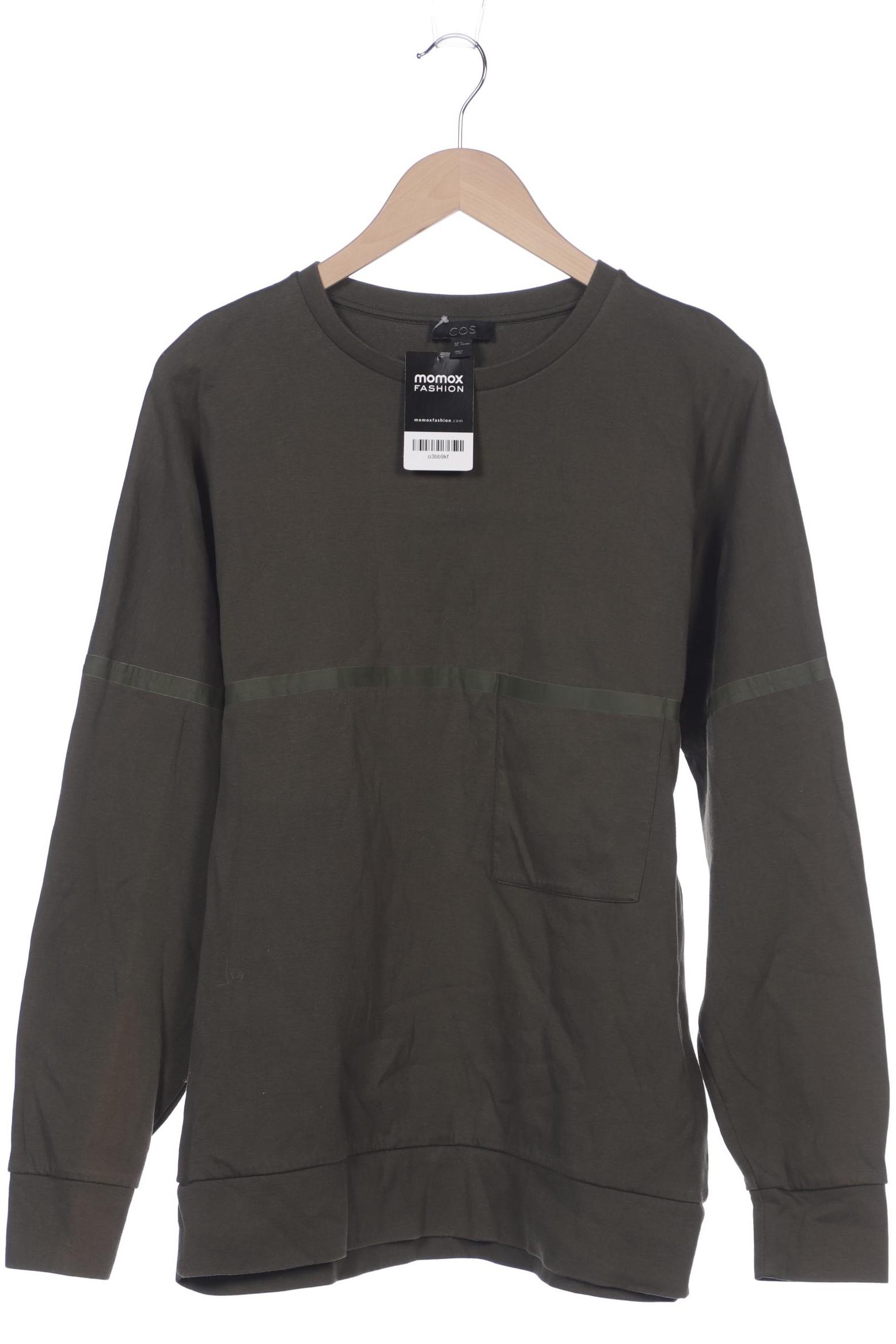 

COS Herren Sweatshirt, grün, Gr. 48
