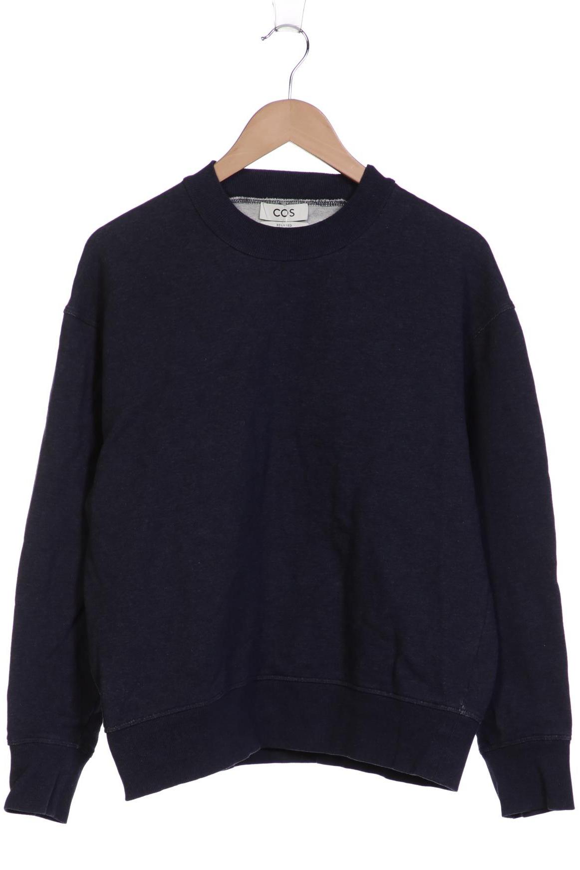 

COS Herren Sweatshirt, marineblau, Gr. 48
