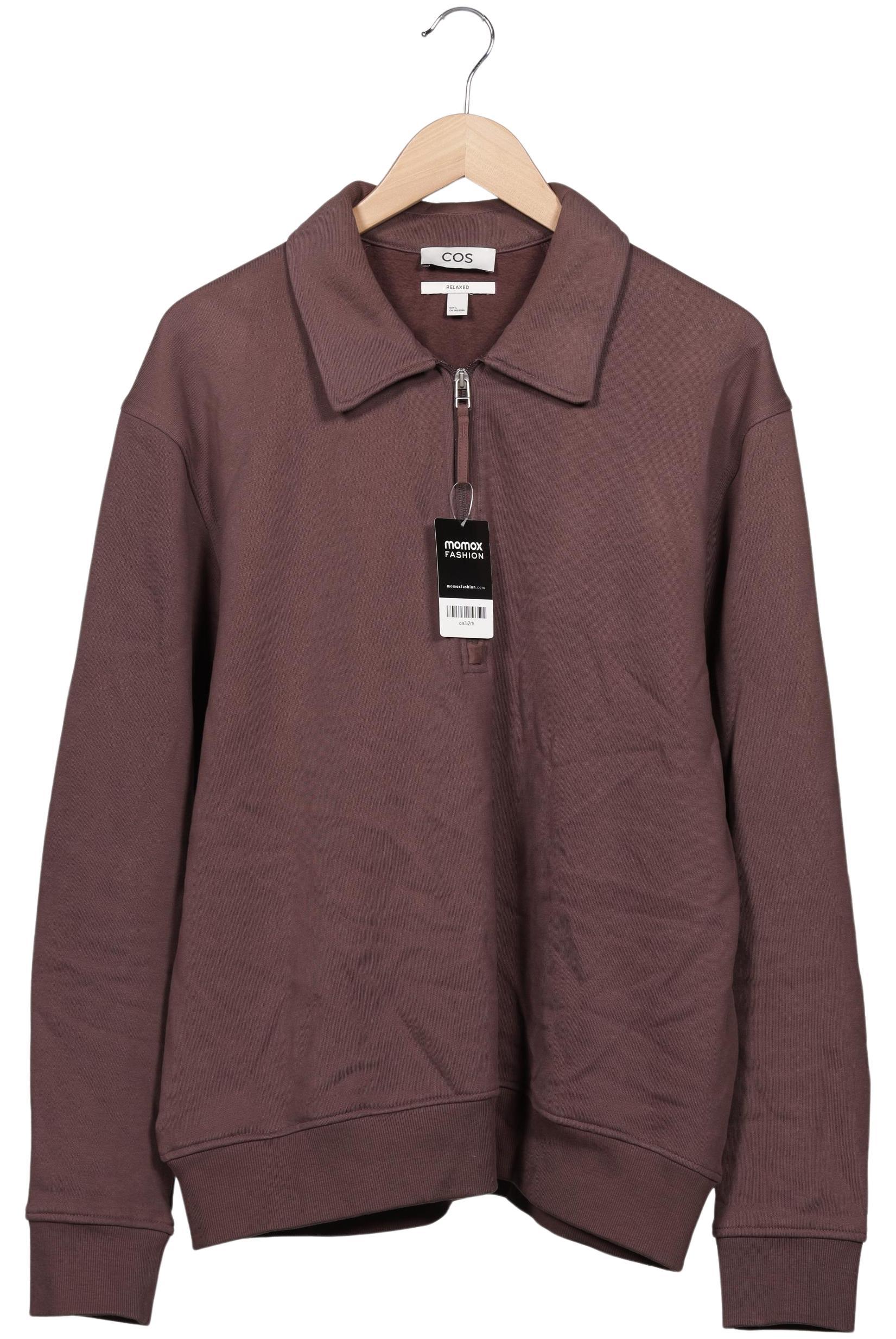 

COS Herren Sweatshirt, flieder, Gr. 52