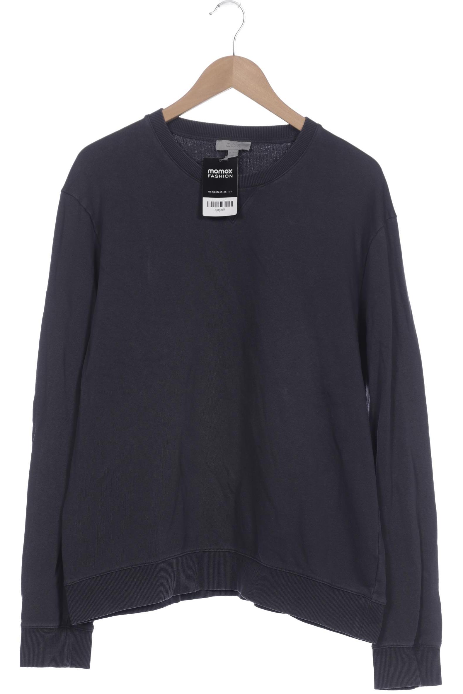 

COS Herren Sweatshirt, marineblau, Gr. 54