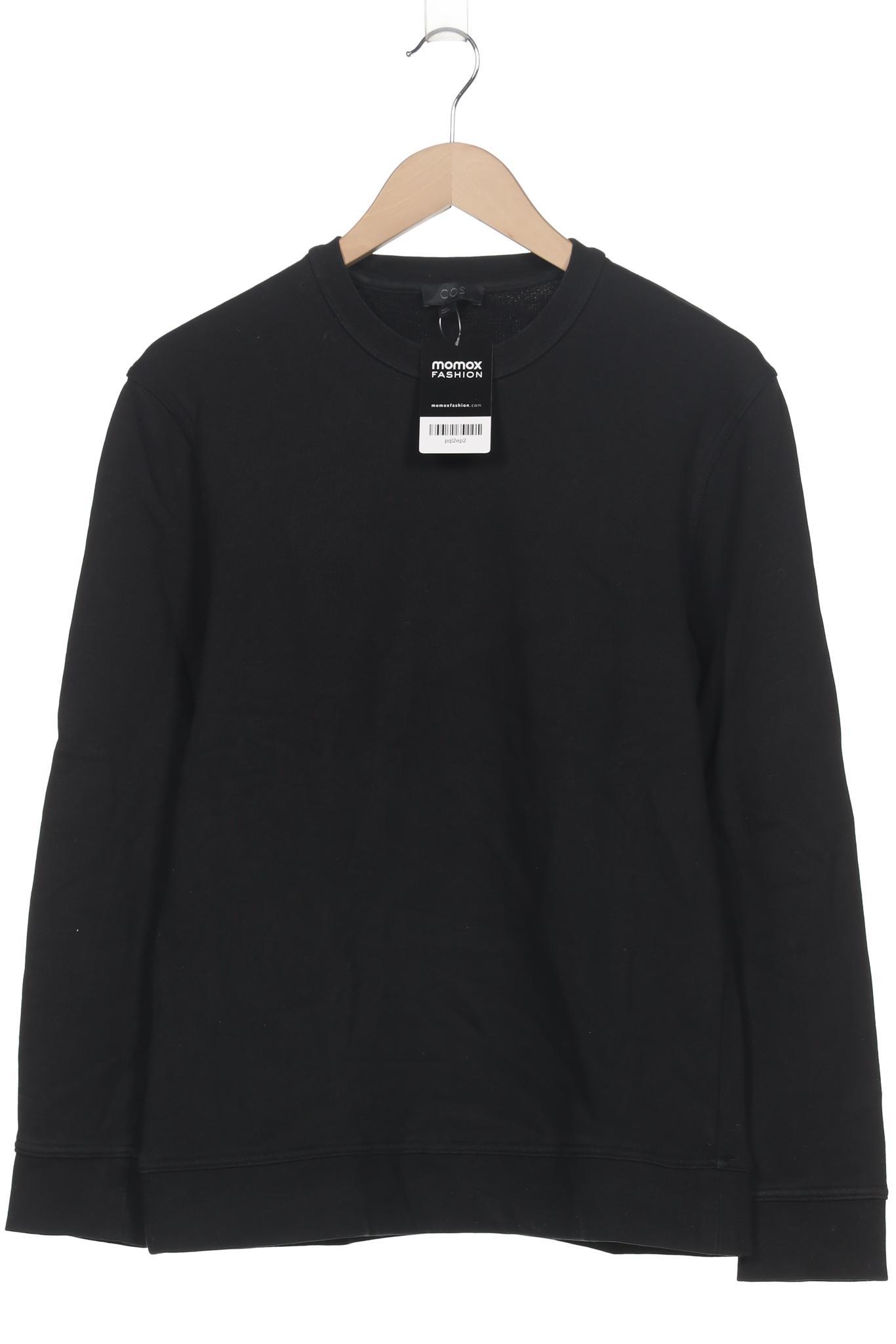 

COS Herren Sweatshirt, schwarz, Gr. 48
