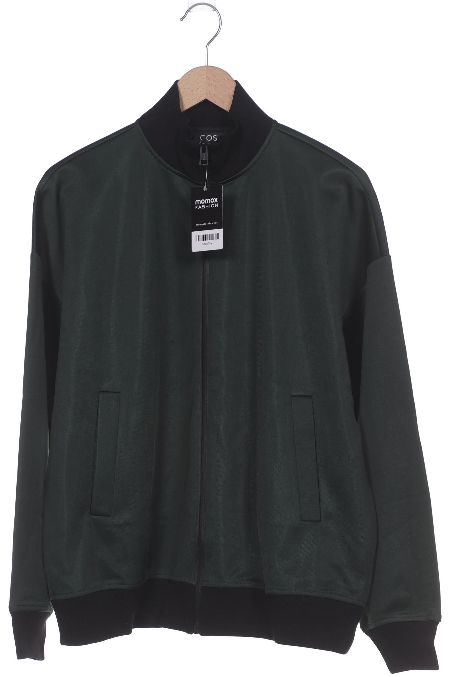 

COS Herren Sweatshirt, grün, Gr. 48