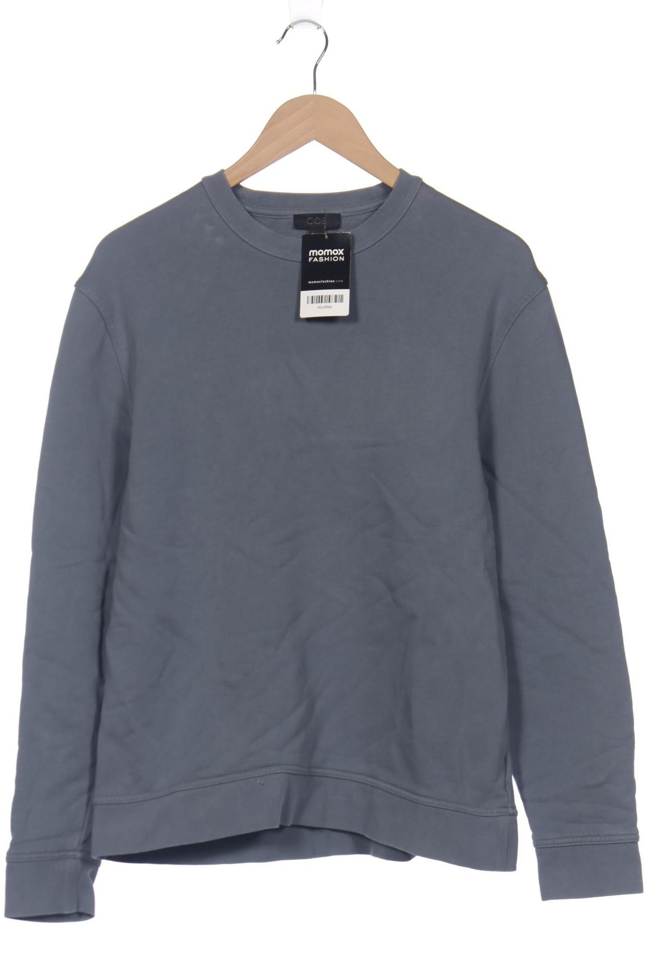 

COS Herren Sweatshirt, blau, Gr. 52