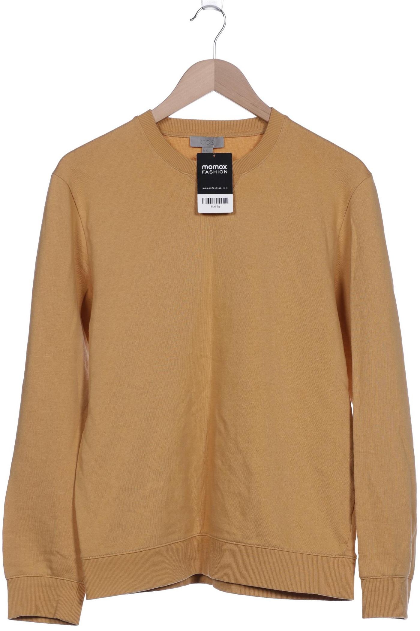 

COS Herren Sweatshirt, orange, Gr. 48