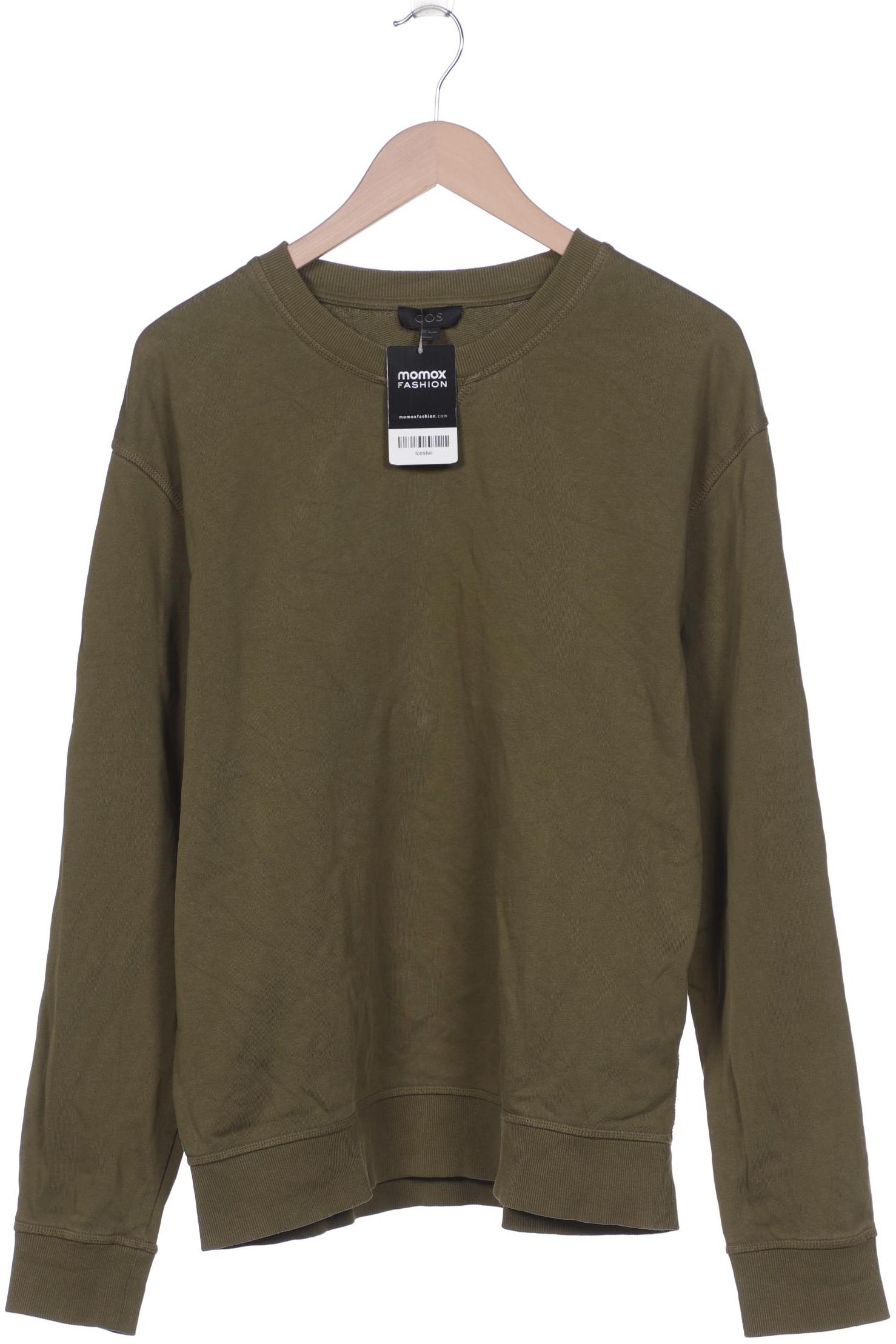 

COS Herren Sweatshirt, grün, Gr. 52