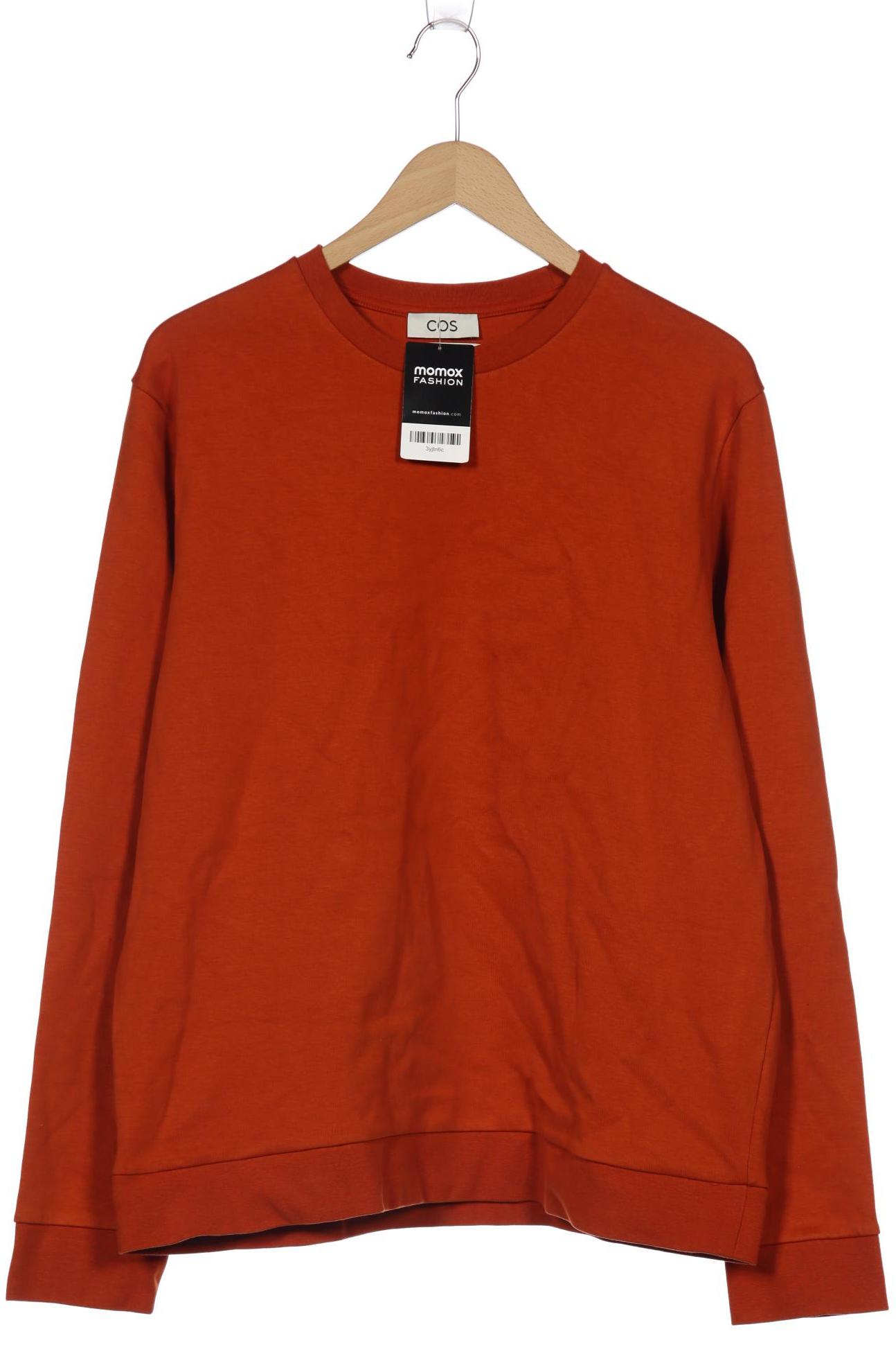 

COS Herren Sweatshirt, orange, Gr. 54