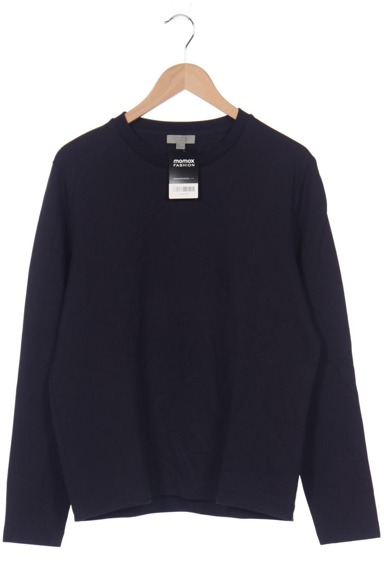 

COS Herren Sweatshirt, marineblau