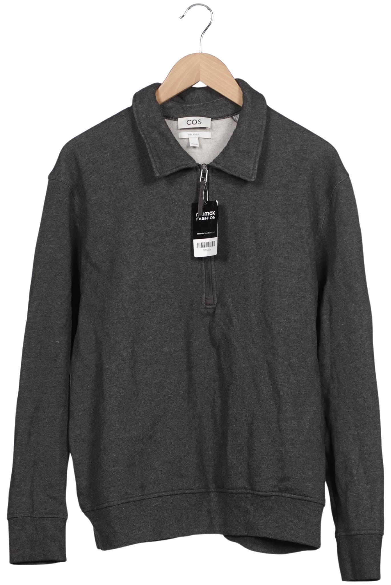 

COS Herren Sweatshirt, grau, Gr. 52