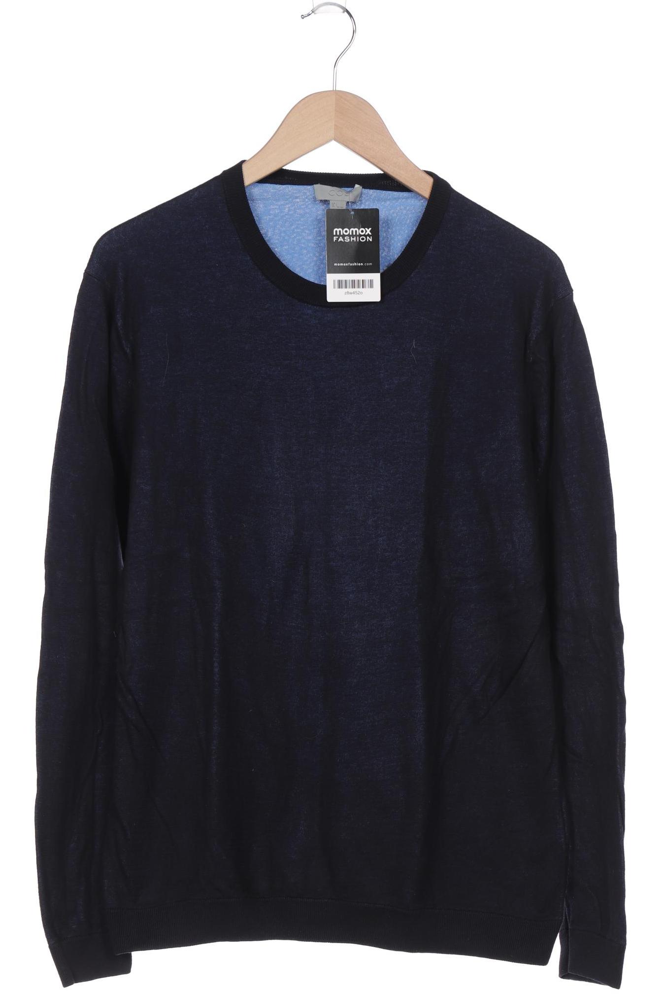 

COS Herren Sweatshirt, marineblau