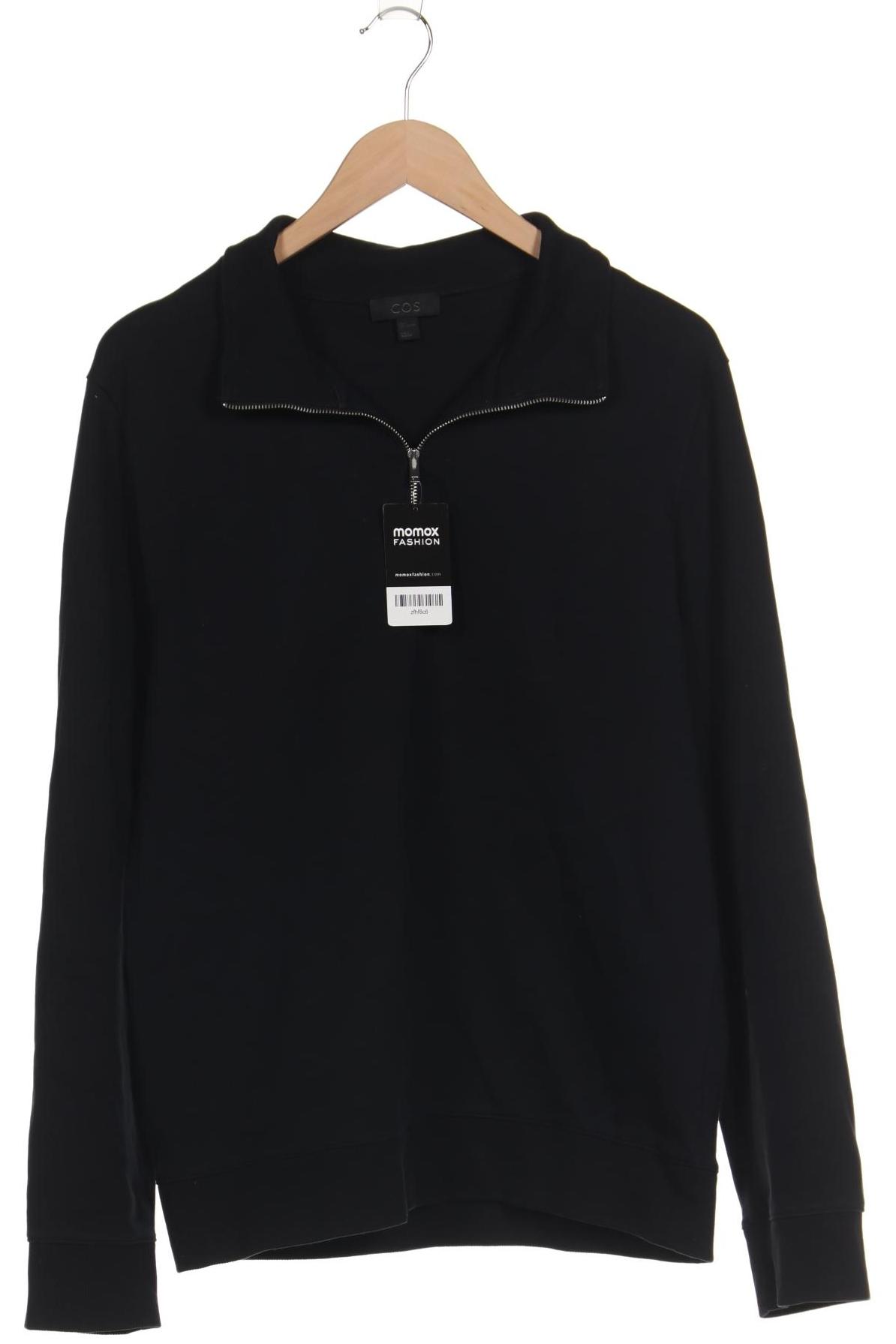 

COS Herren Sweatshirt, schwarz, Gr. 52