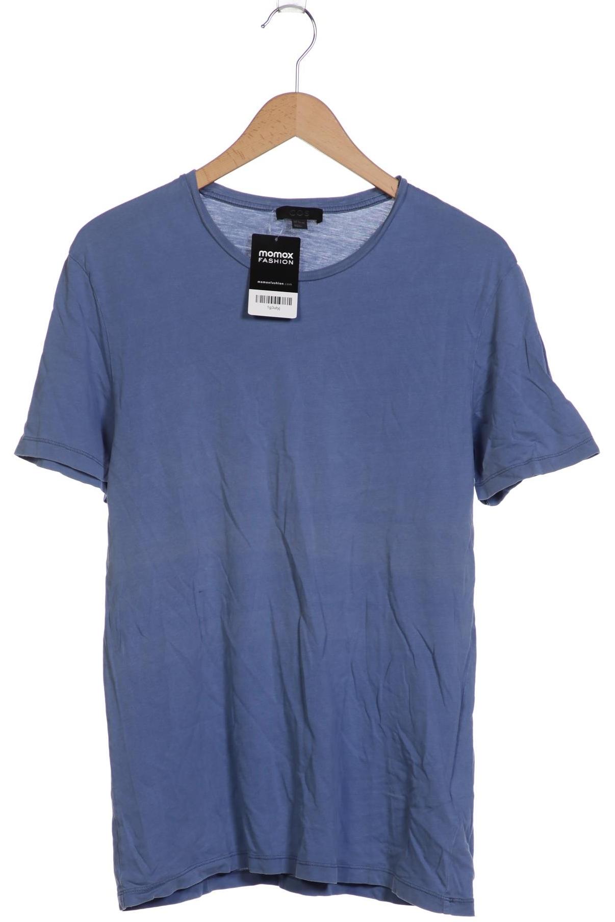 

COS Herren T-Shirt, blau, Gr. 48