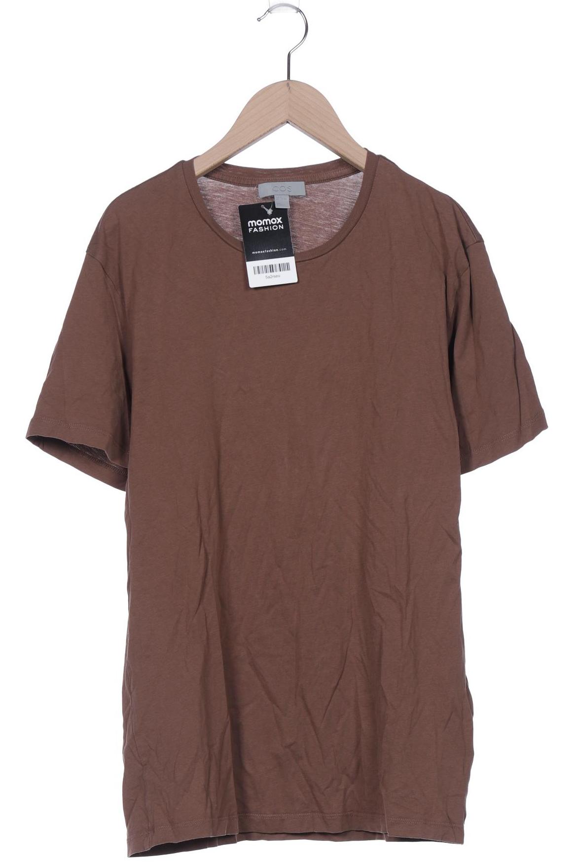 

COS Herren T-Shirt, braun, Gr. 48