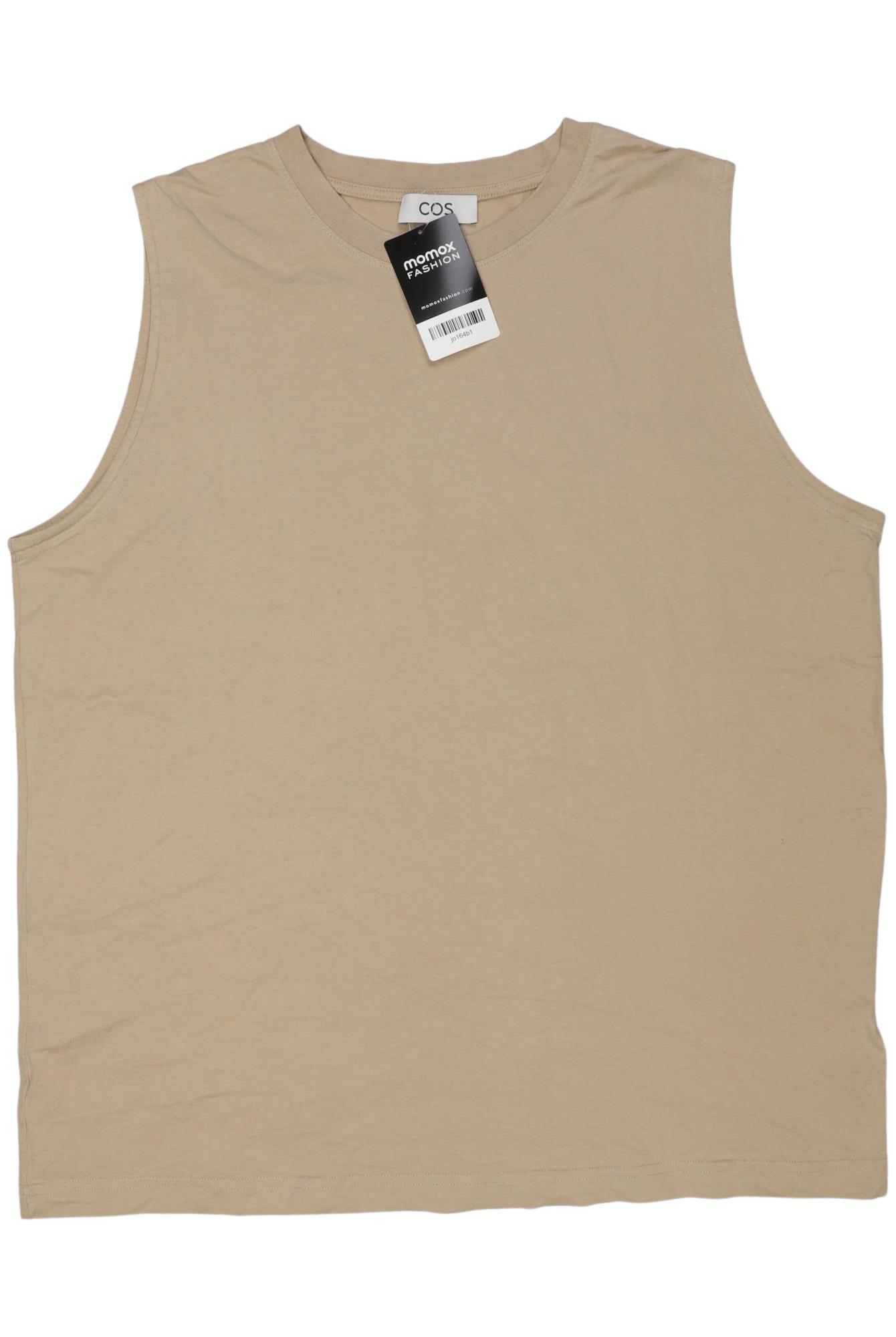

COS Herren T-Shirt, beige, Gr. 48