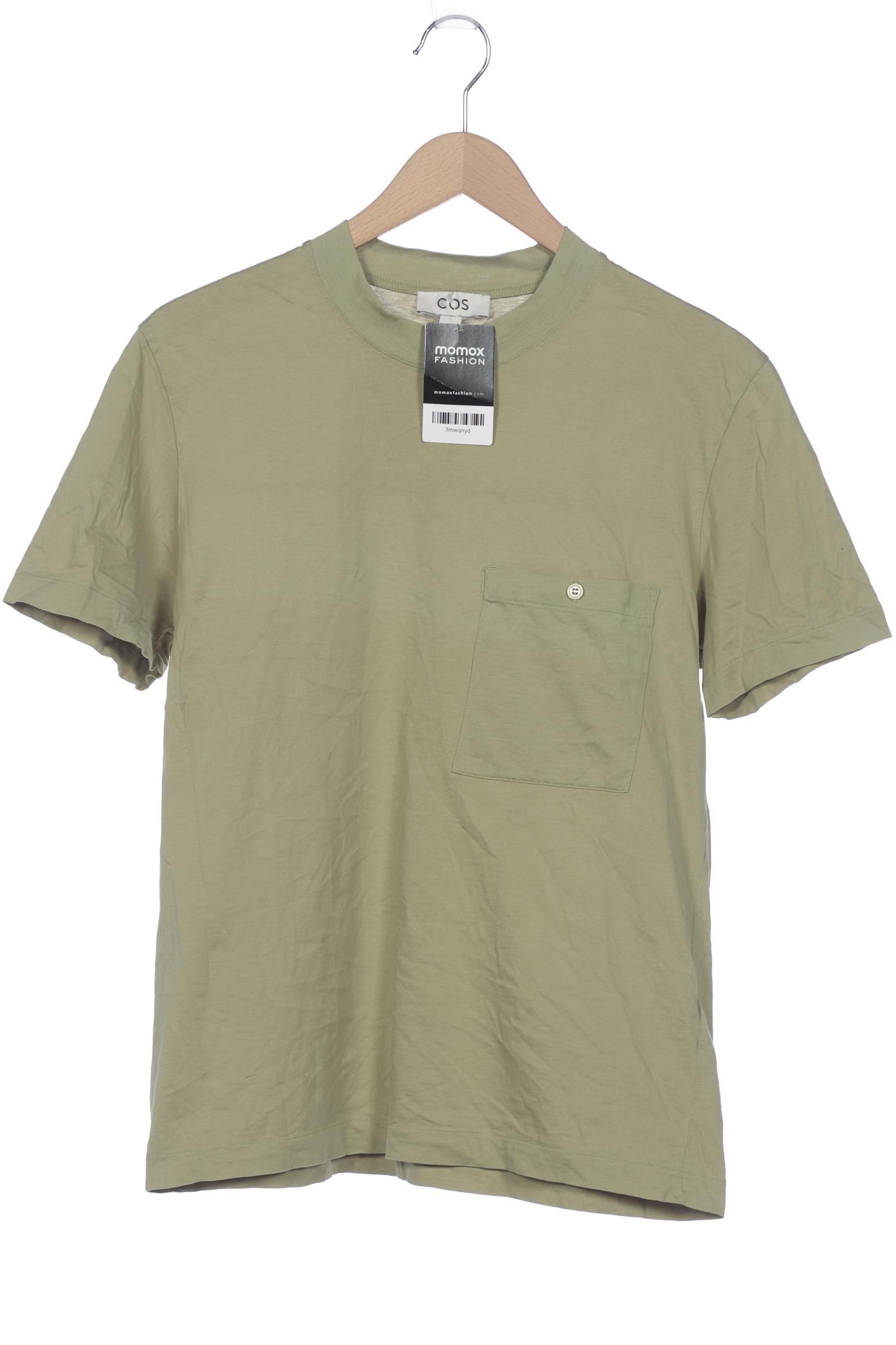 

COS Herren T-Shirt, grün, Gr. 48