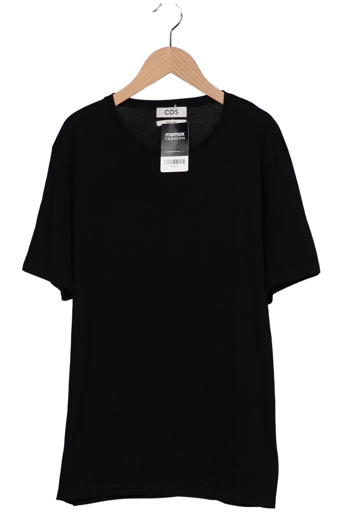 

COS Herren T-Shirt, schwarz, Gr. 52