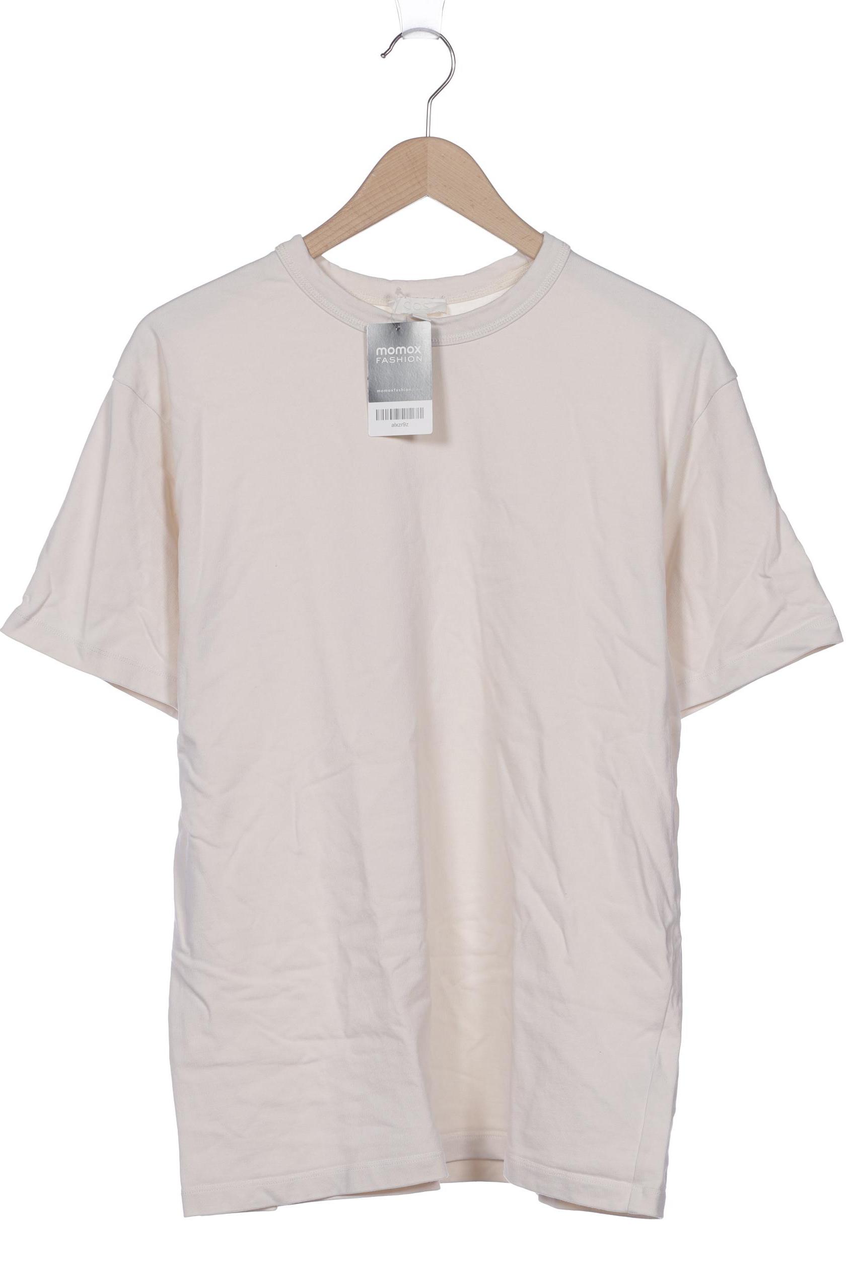 

COS Herren T-Shirt, cremeweiß