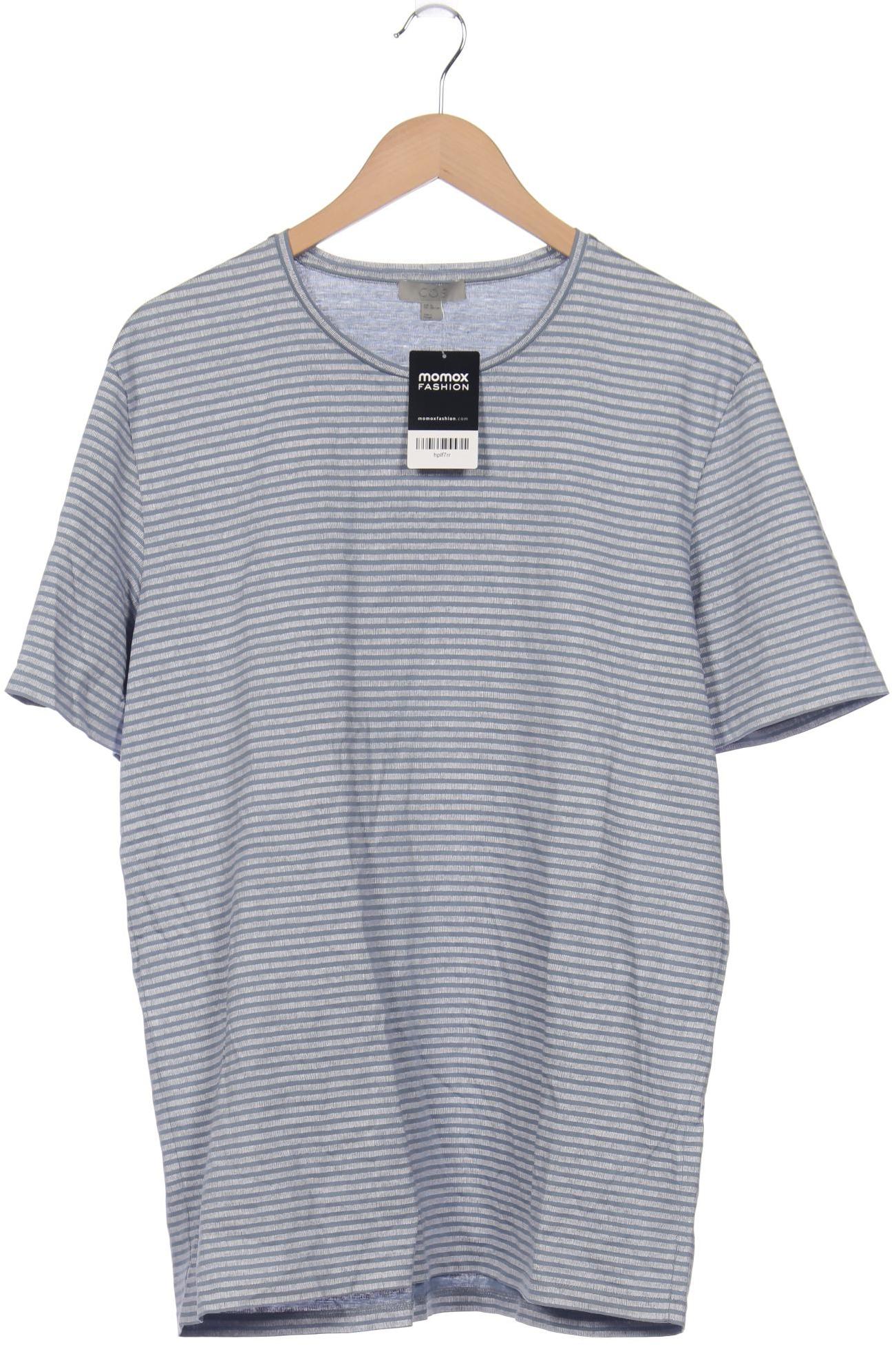 

COS Herren T-Shirt, blau, Gr. 54