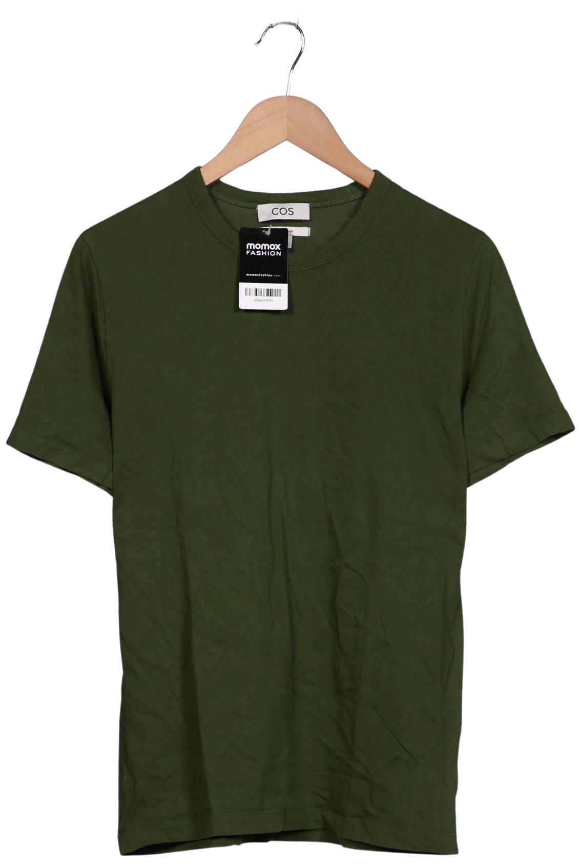 

COS Herren T-Shirt, grün, Gr. 46
