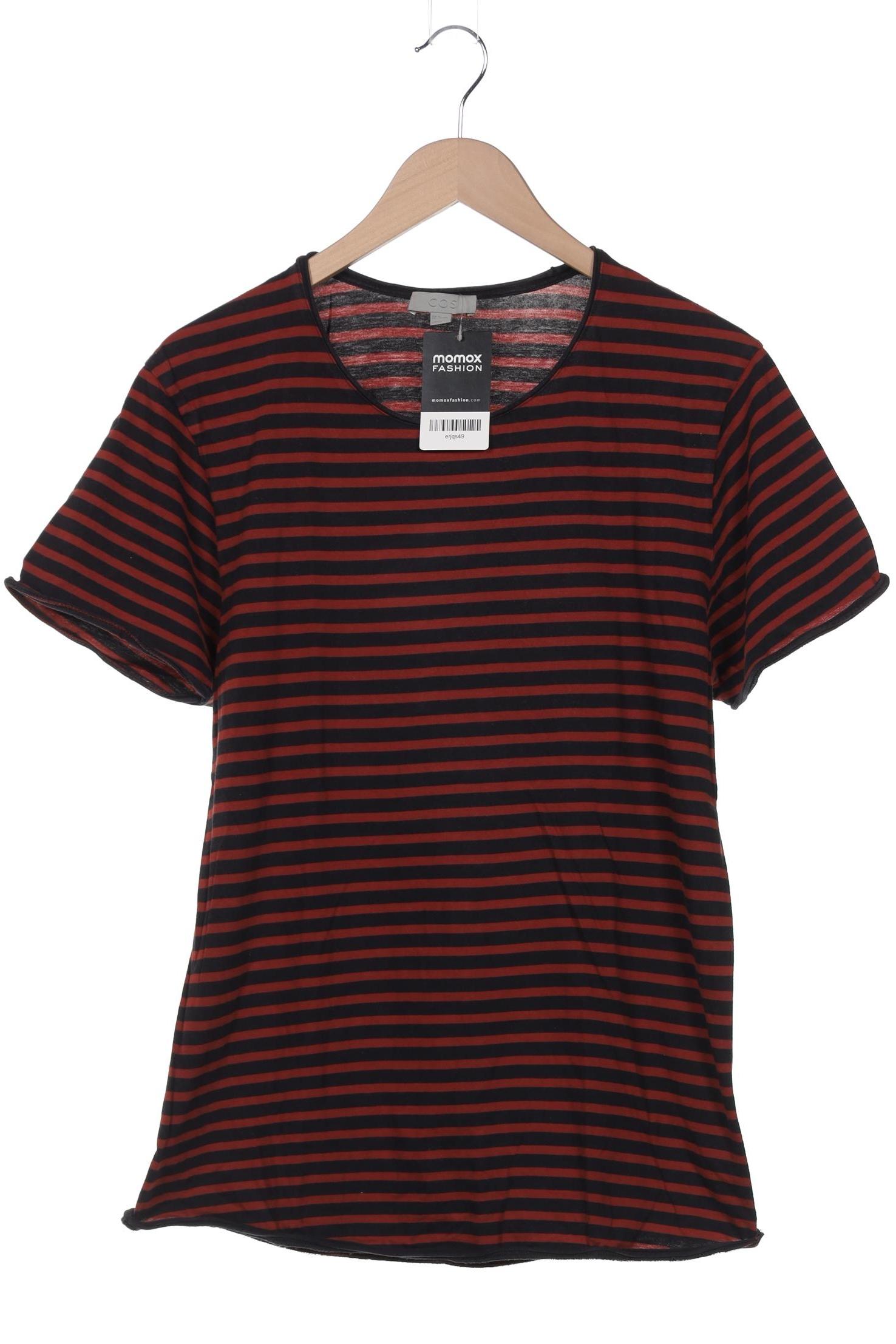 

COS Herren T-Shirt, bordeaux, Gr. 48