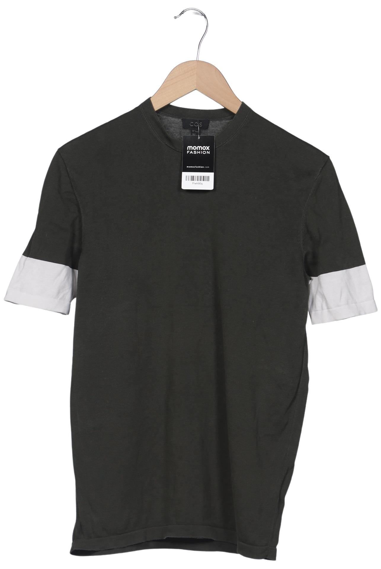 

COS Herren T-Shirt, grün, Gr. 46