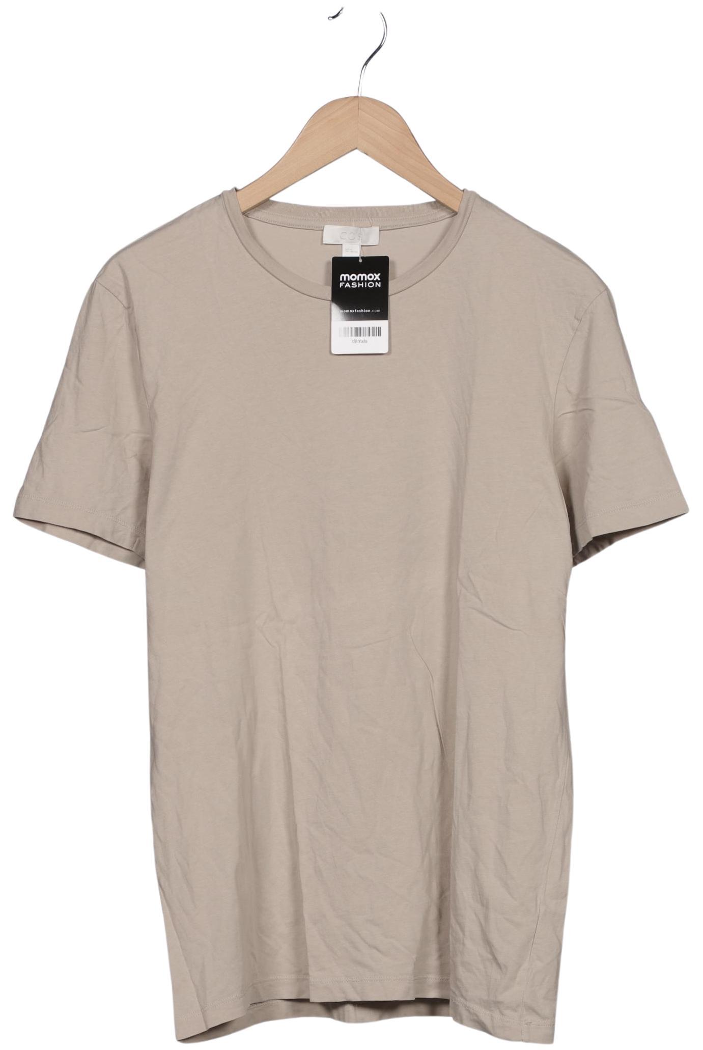 

COS Herren T-Shirt, beige, Gr. 48
