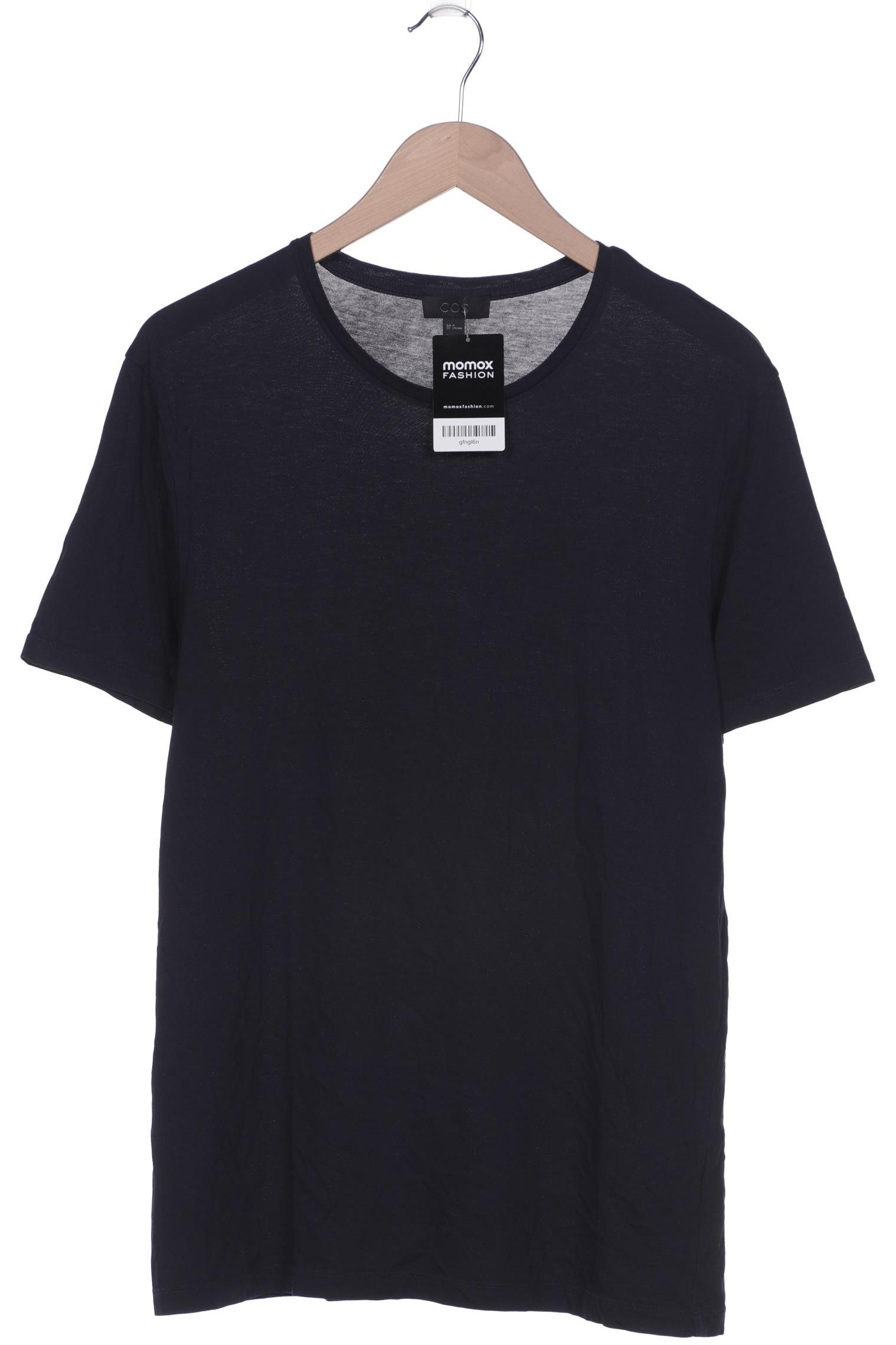 

COS Herren T-Shirt, marineblau