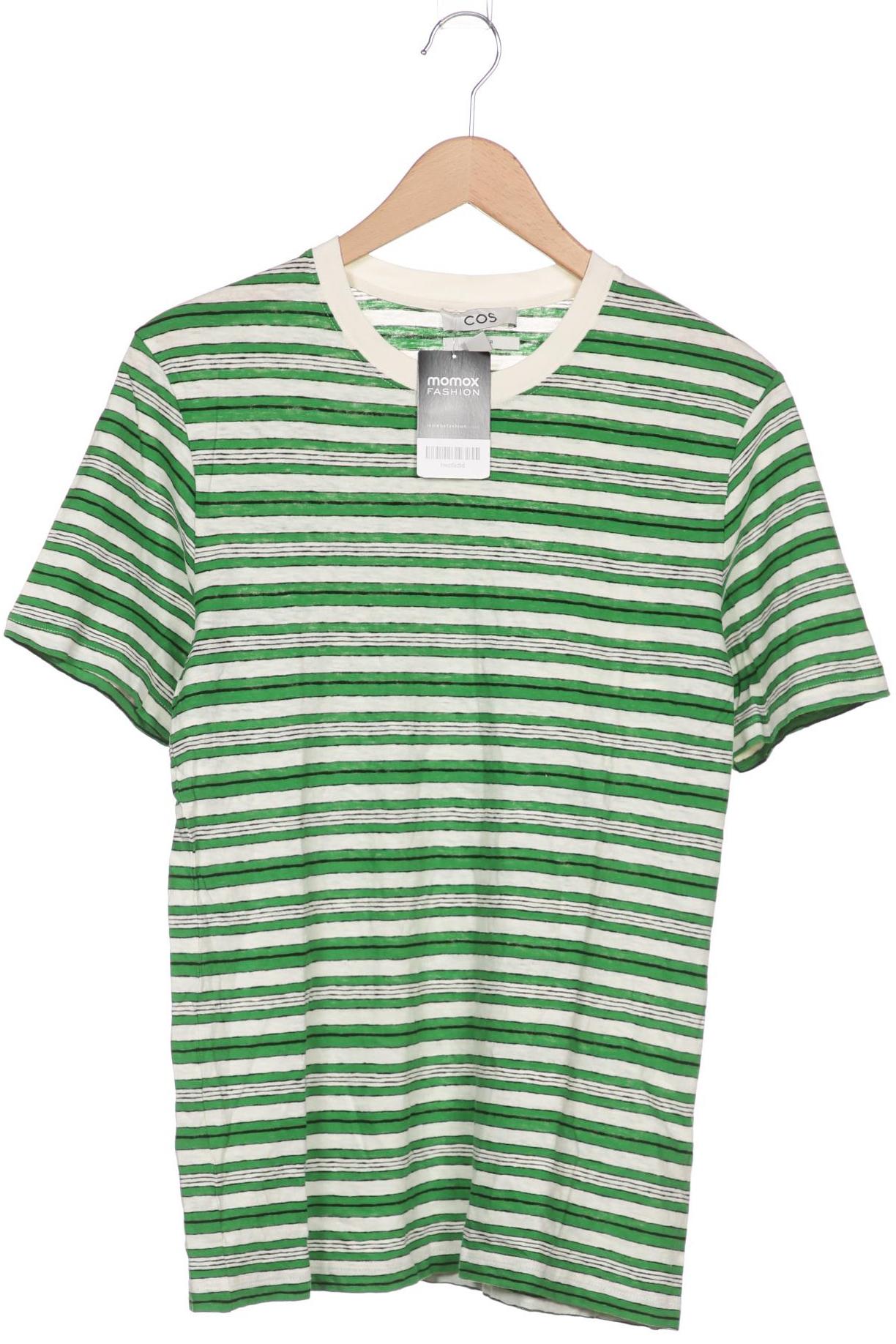 

COS Herren T-Shirt, grün, Gr. 46