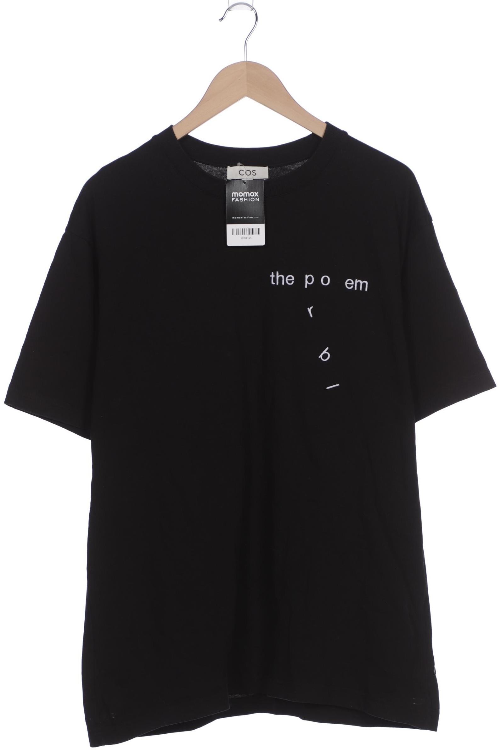 

COS Herren T-Shirt, schwarz, Gr. 48