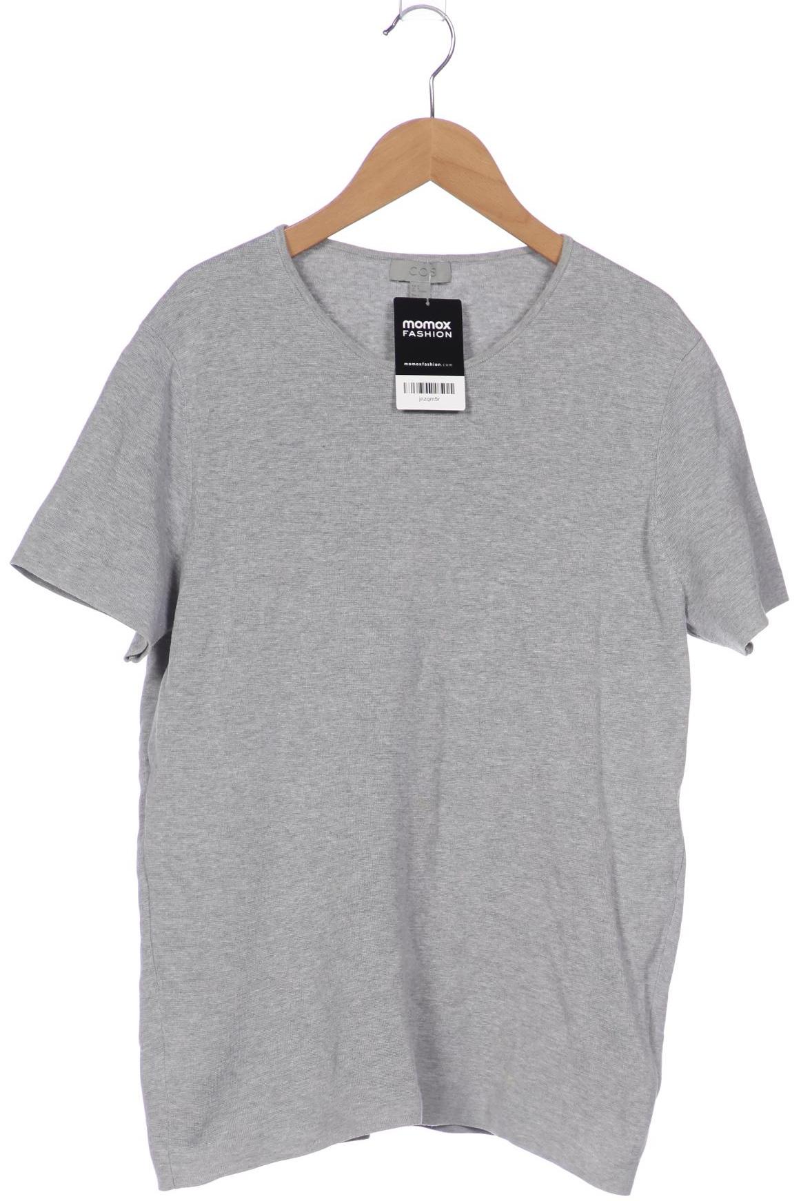 

COS Herren T-Shirt, grau, Gr. 48