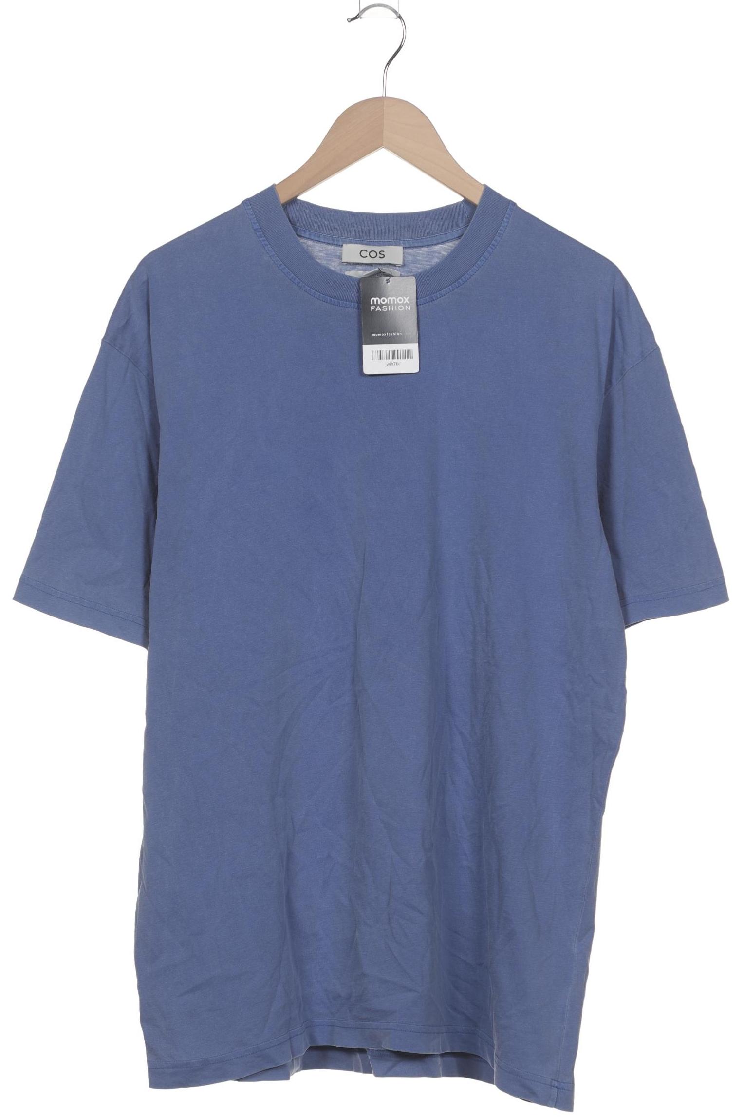

COS Herren T-Shirt, blau, Gr. 48