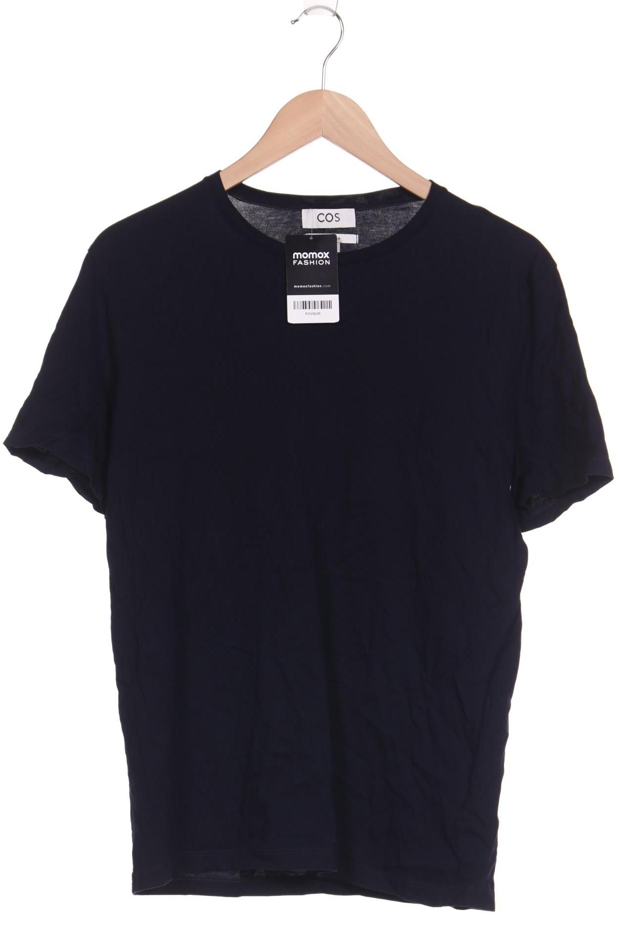 

COS Herren T-Shirt, marineblau