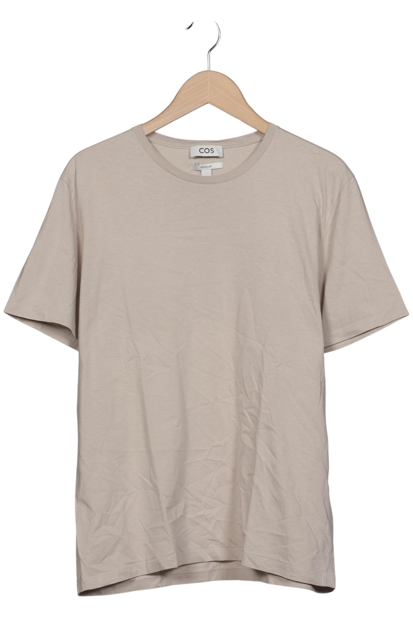 

COS Herren T-Shirt, beige, Gr. 54