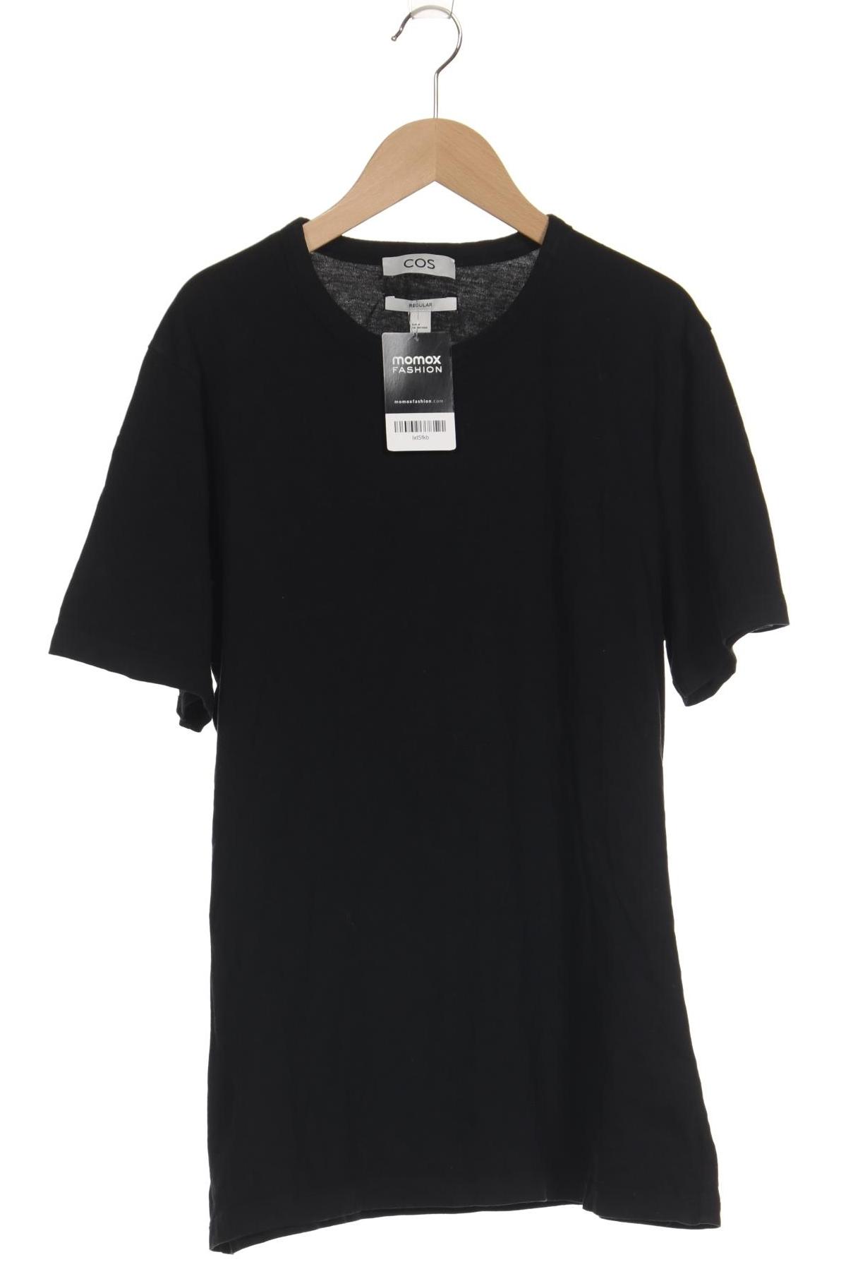 

COS Herren T-Shirt, schwarz, Gr. 48