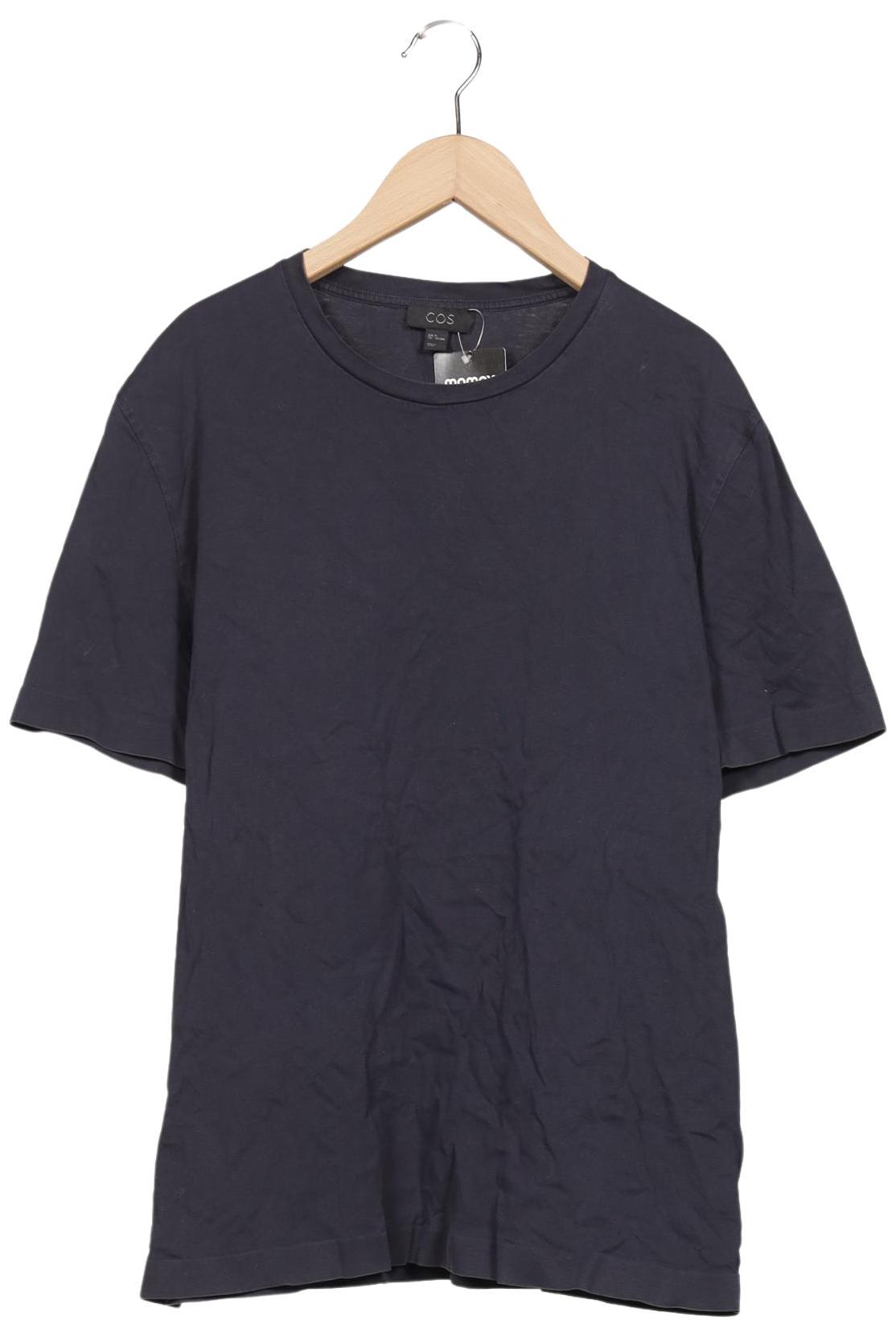 

COS Herren T-Shirt, marineblau, Gr. 48