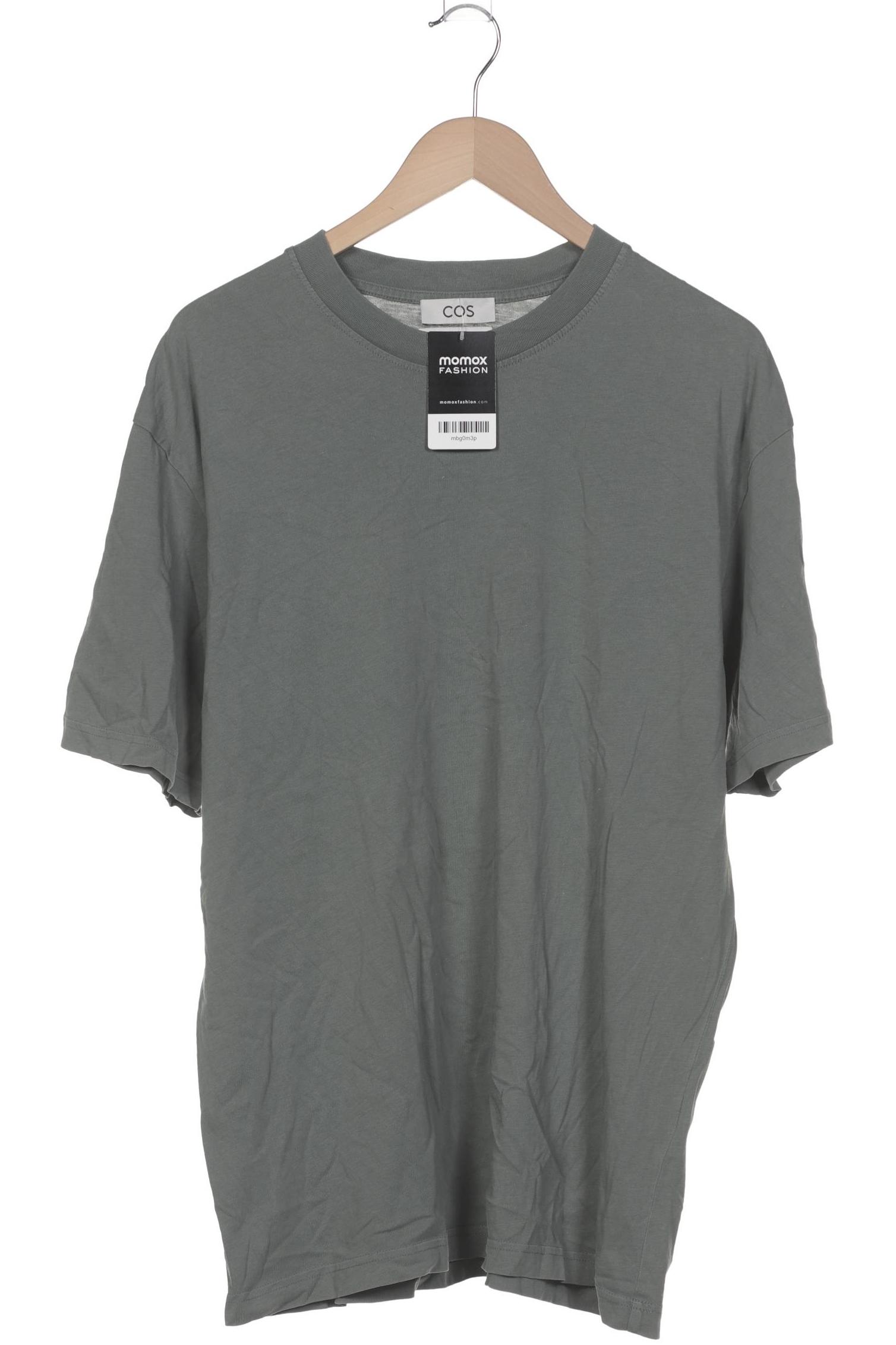 

COS Herren T-Shirt, grün, Gr. 48