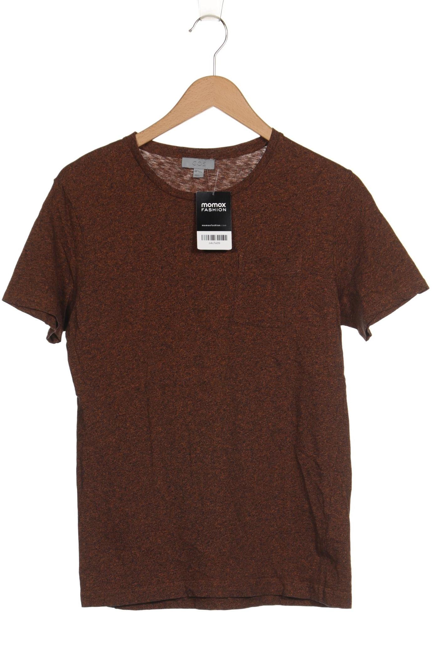 

COS Herren T-Shirt, braun, Gr. 46