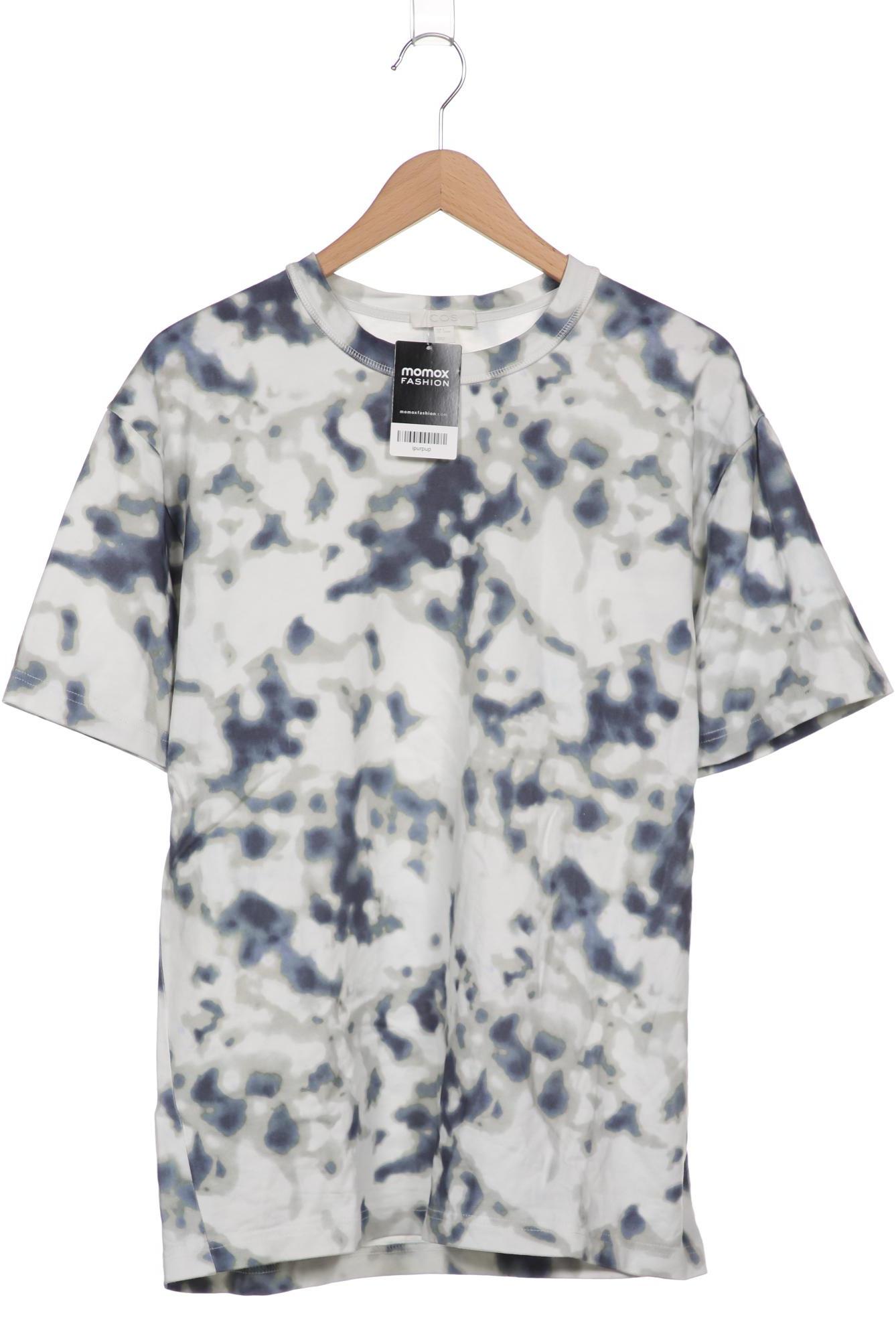 

COS Herren T-Shirt, blau, Gr. 46